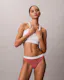 Cotton Stretch Rib Thong