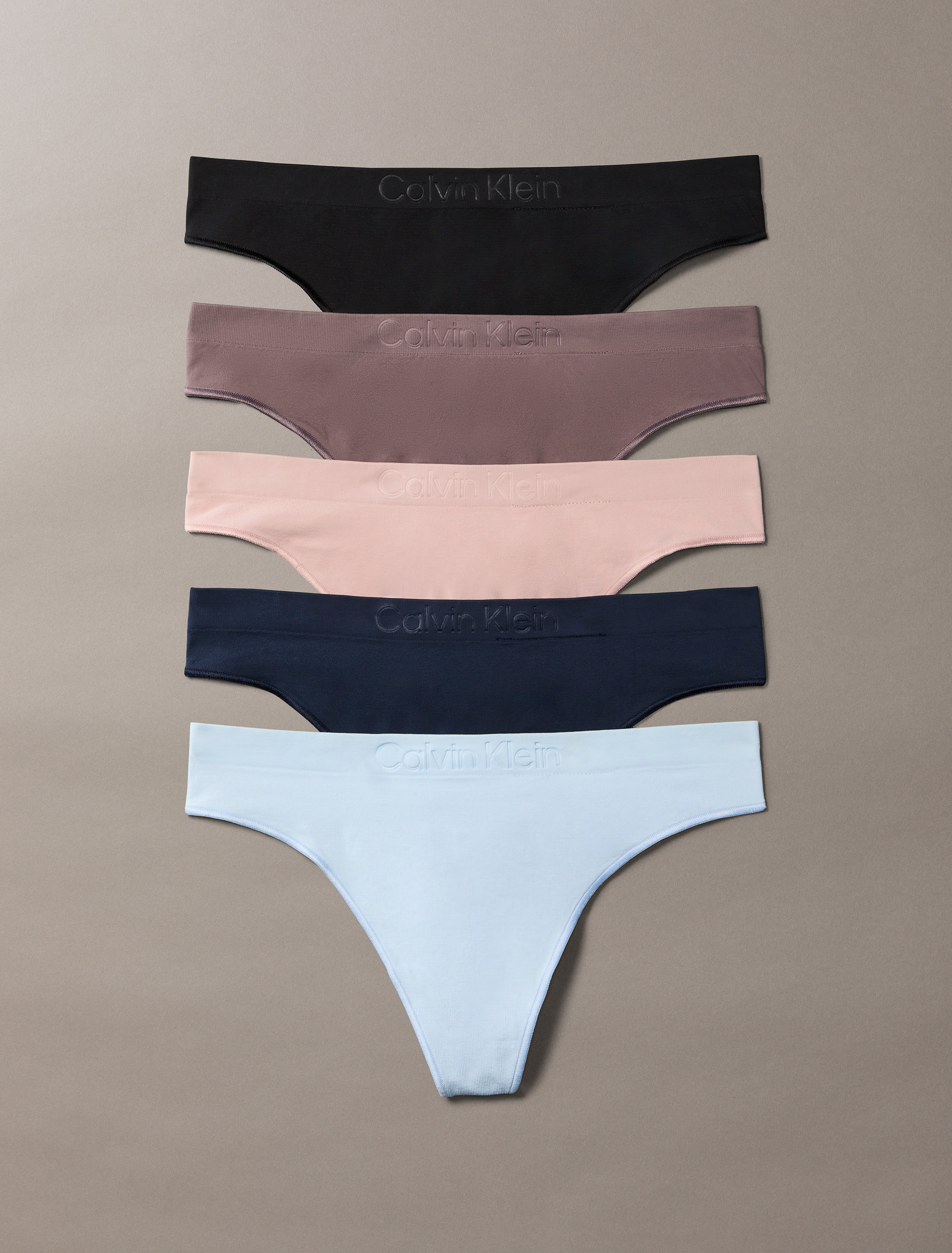 Bonded Flex Seamless 5-Pack Thongs