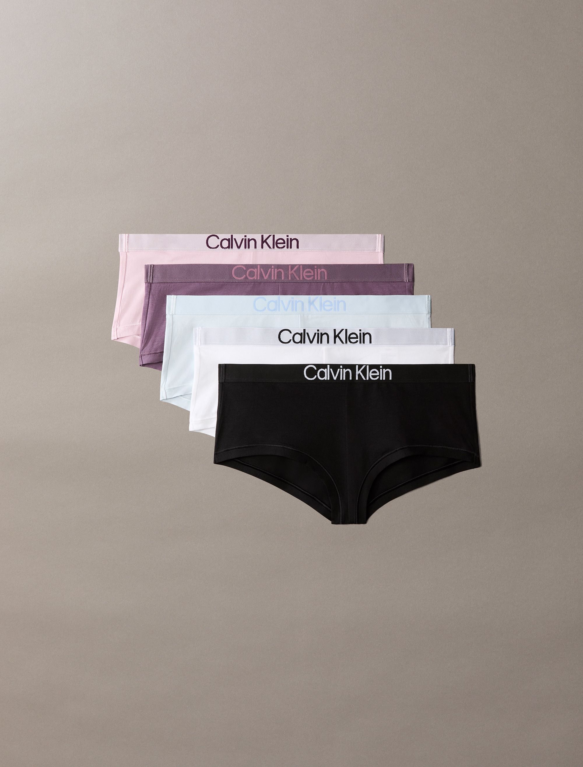 Extra Soft Cotton Stretch 5-Pack Boy Shorts