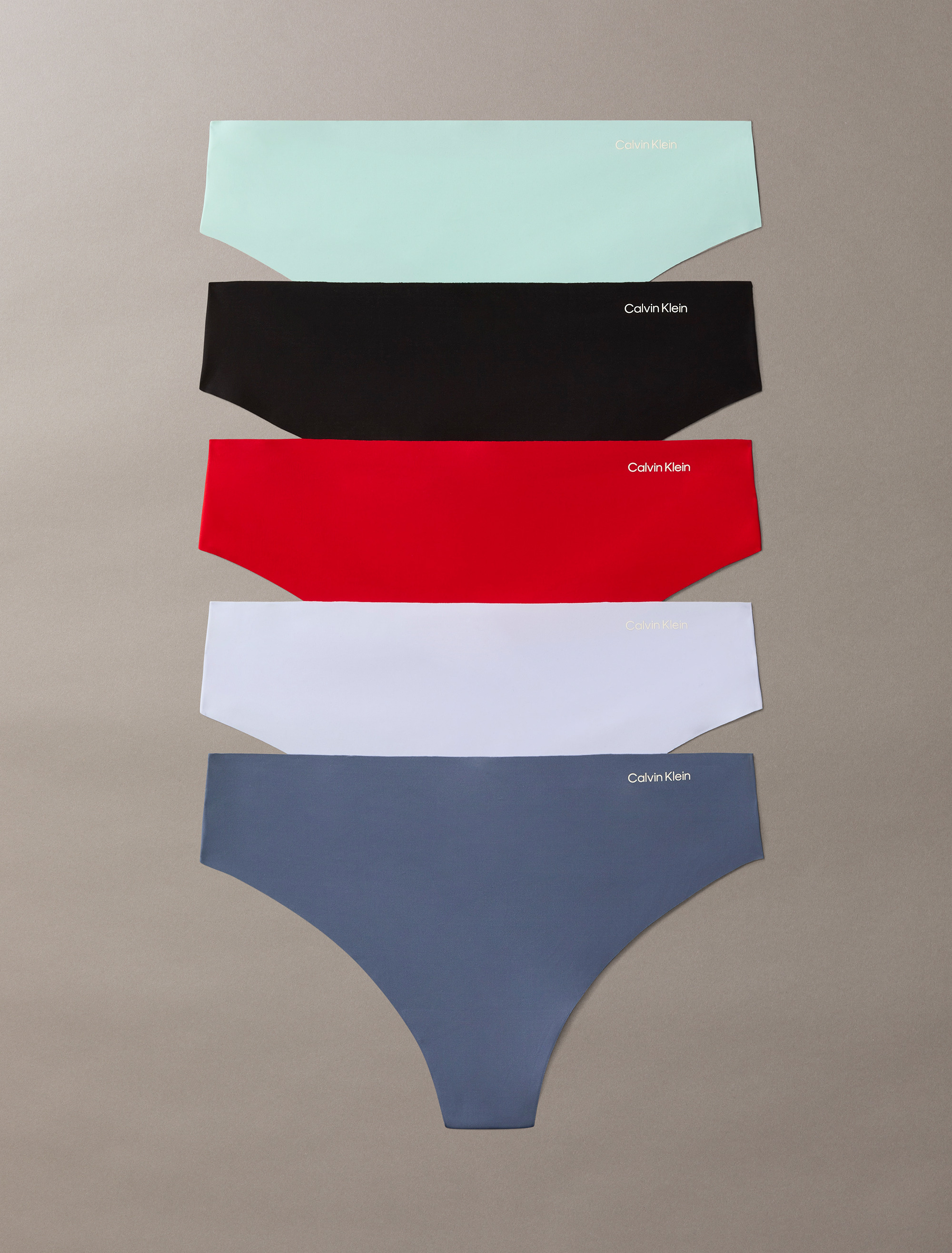 Invisibles Microfibre Stretch 5-Pack Thongs