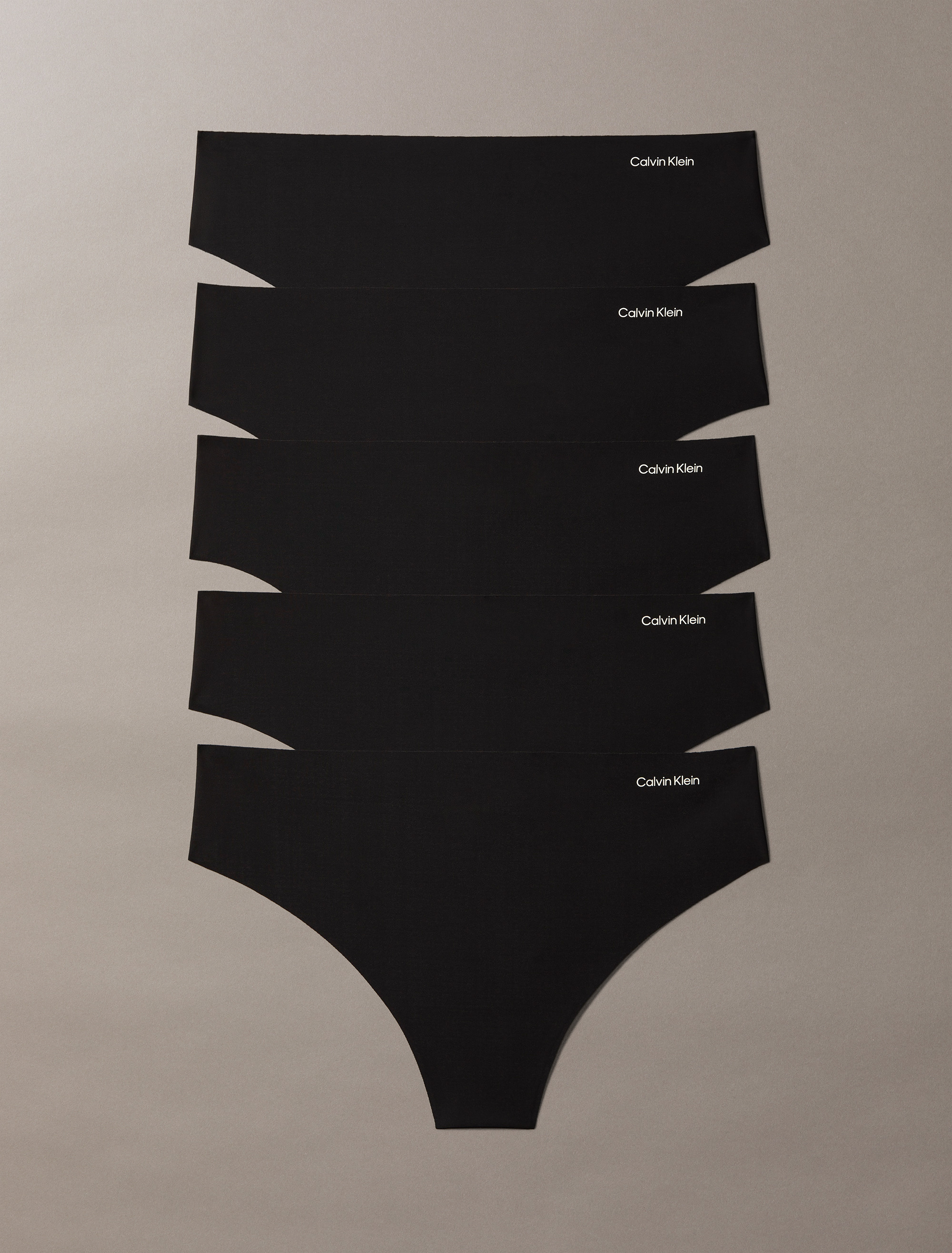 Invisibles Microfibre Stretch 5-Pack Thongs