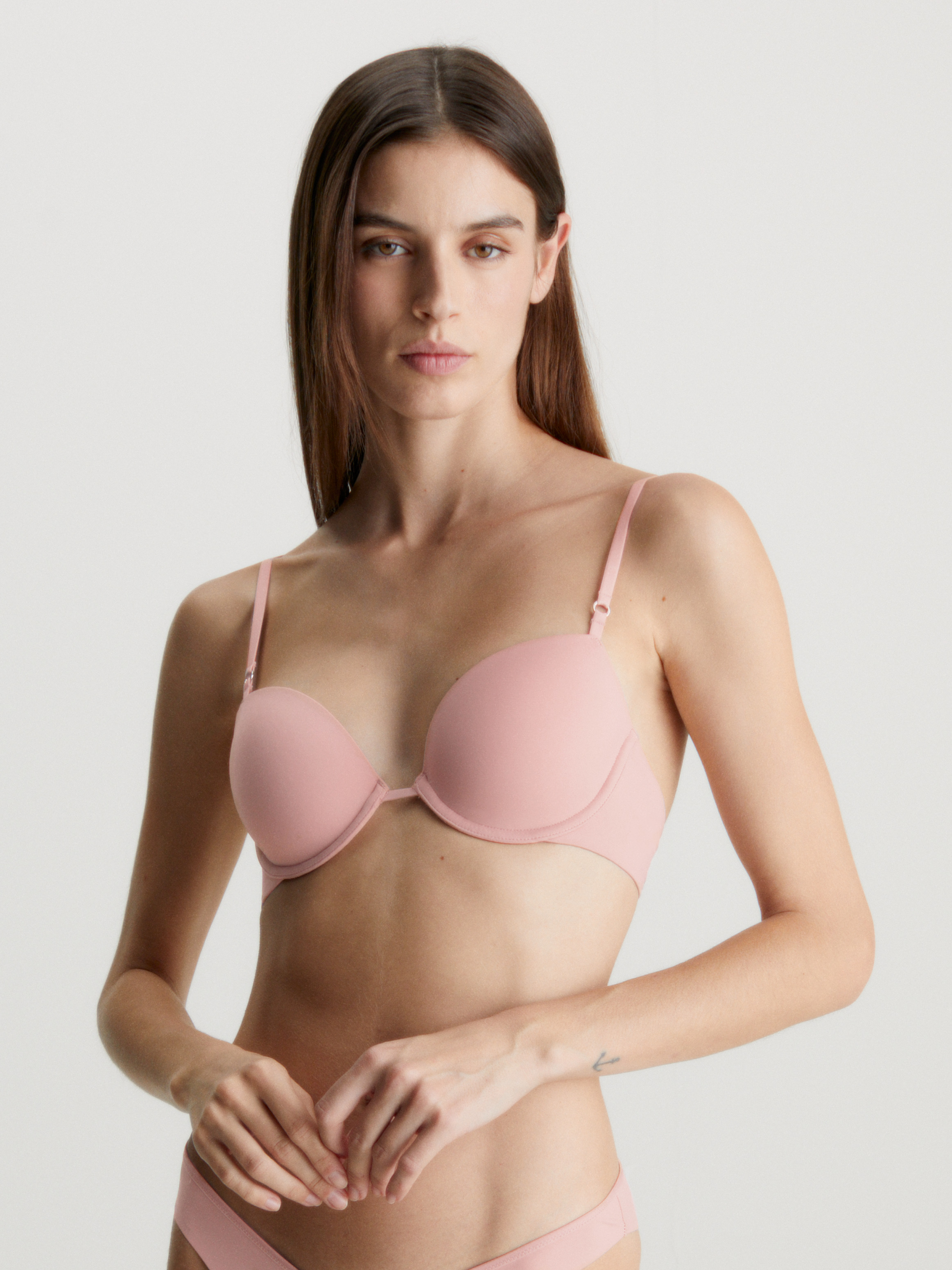 ブラジャー ^ ^ Women's Minimalist AF Demi Bra QF7166ADUB1 Minimalist Demi T-shirt Bra | black | Calvin Klein Hong Kong