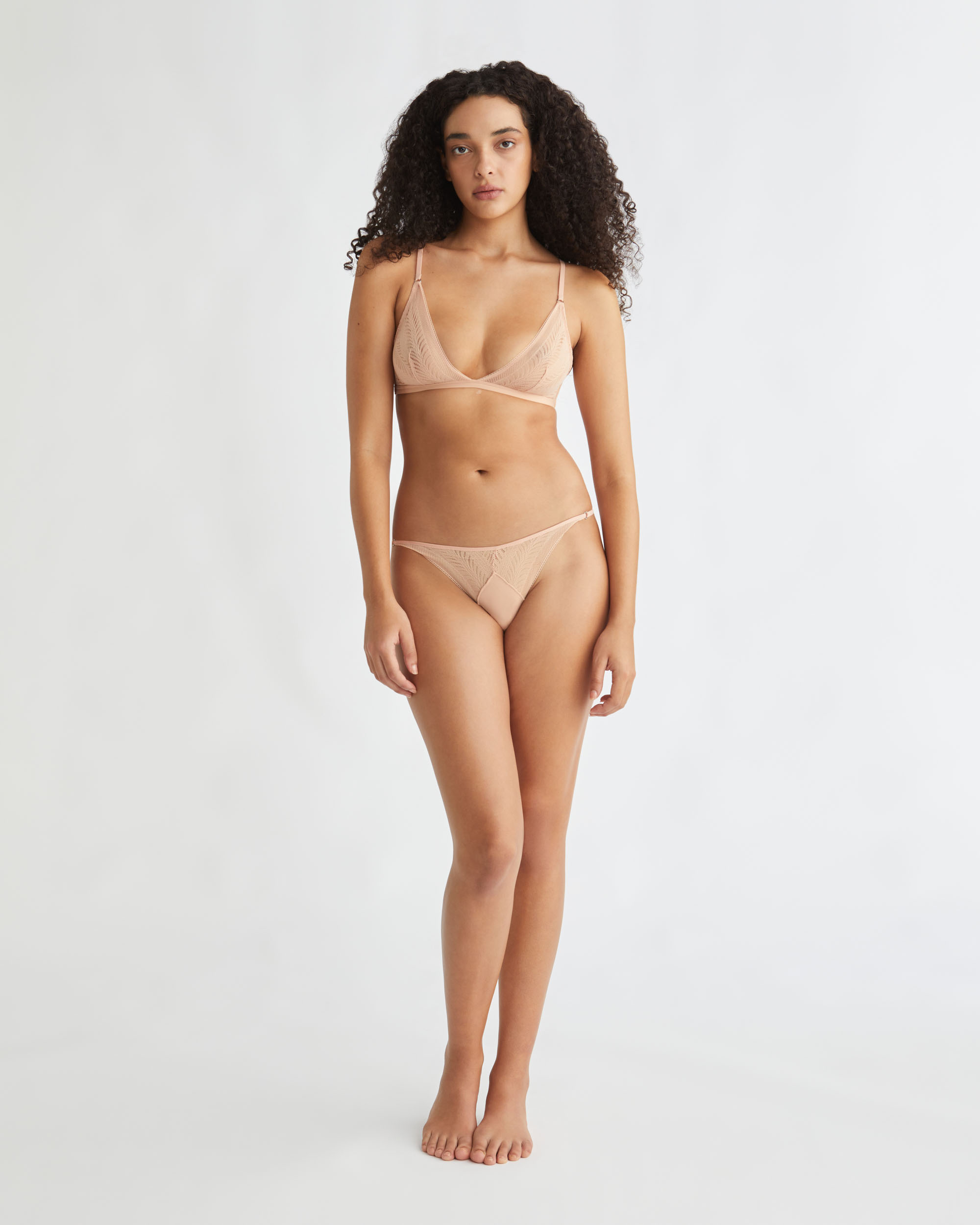 Minimalist Lace Triangle Bra | Calvin Klein