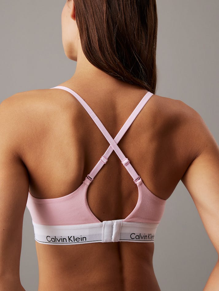 Modern Cotton Push Up Plunge Bra Calvin Klein