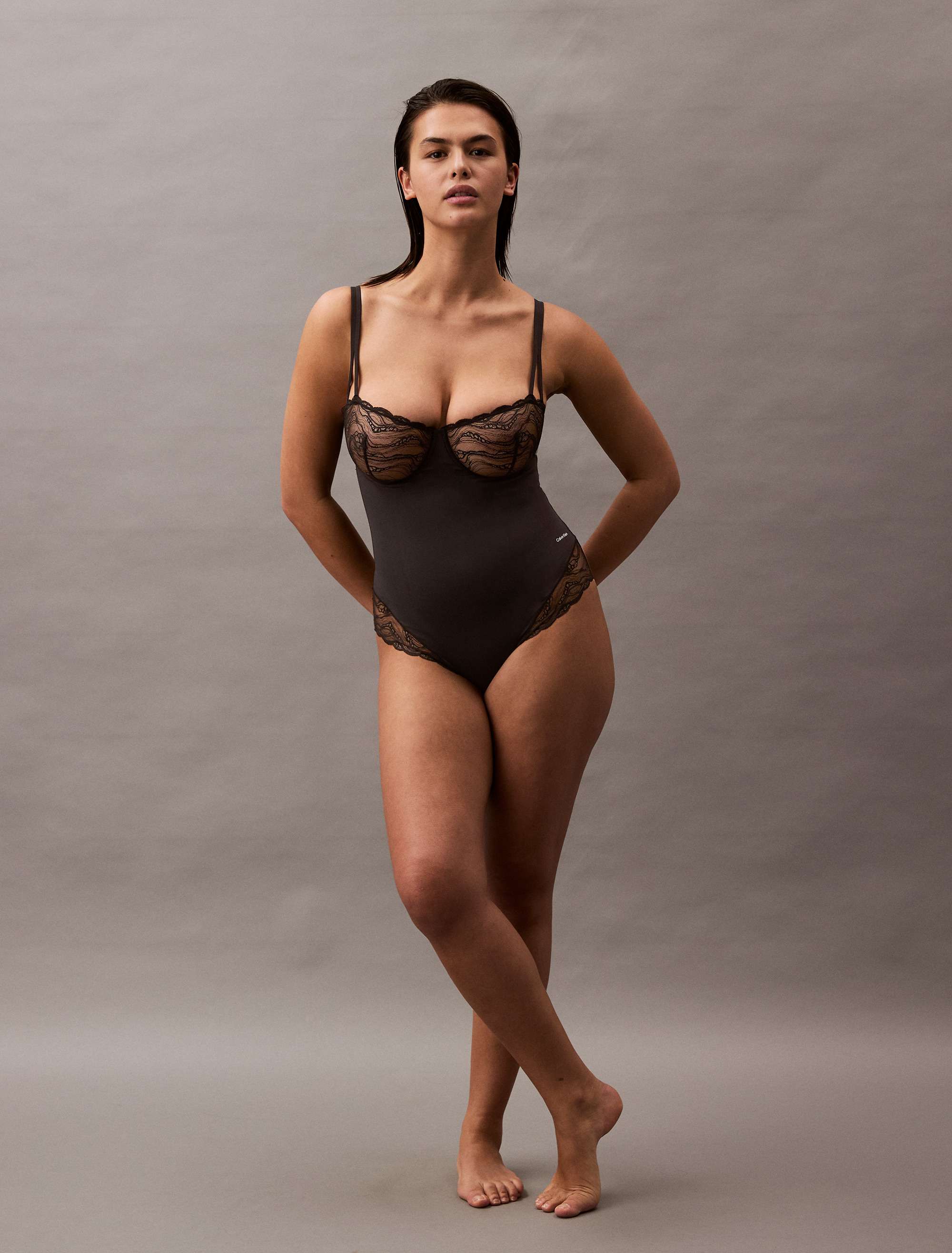 Sensual Stretch Lace Shapewear Bodysuit