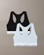 Icon Cotton Modal 2 Pack Bralettes