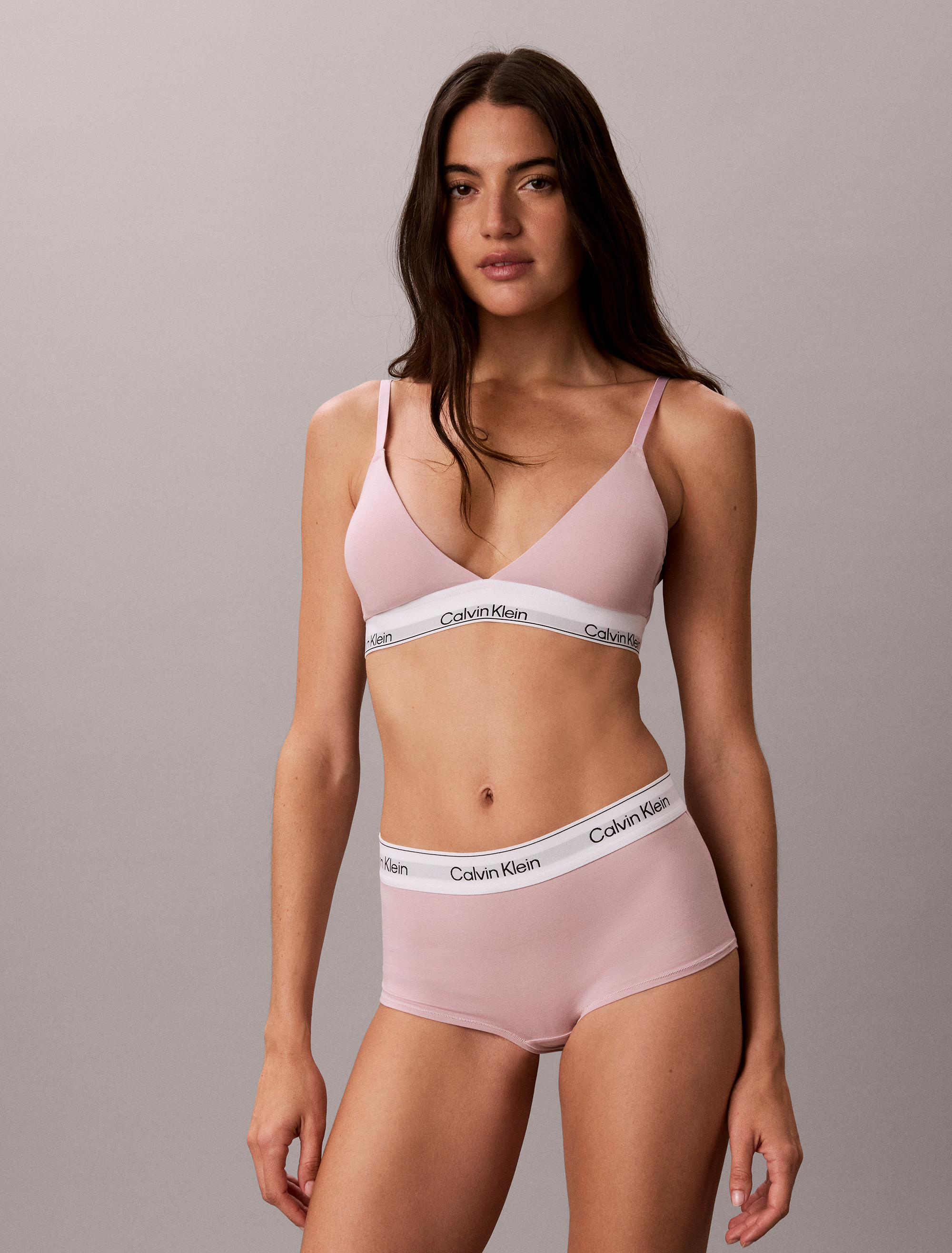Icon Cotton Modal Lightly Lined Triangle Bralette