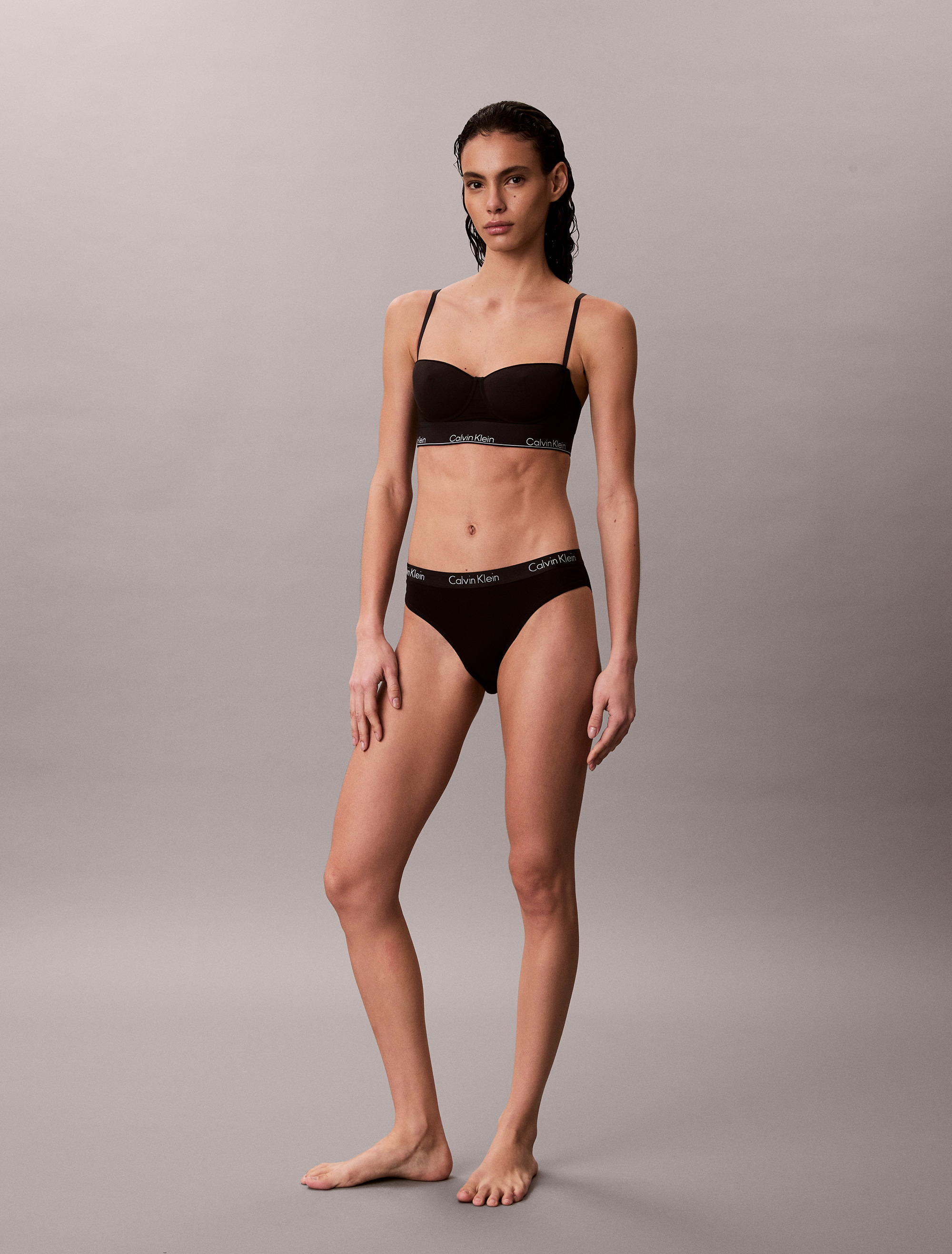 Icon Cotton Modal Longline Balconette Bra