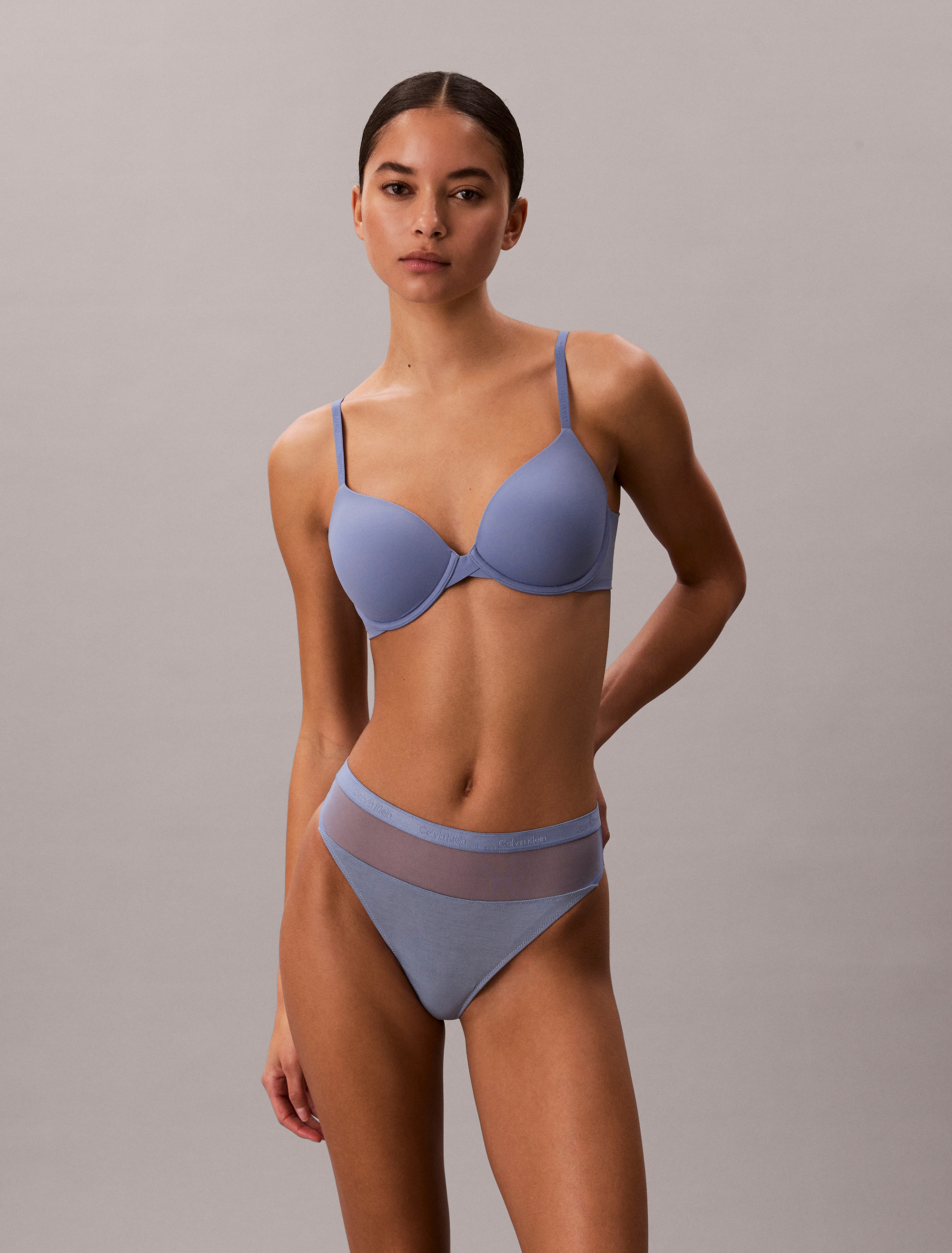 Signature Modal Mesh Thong