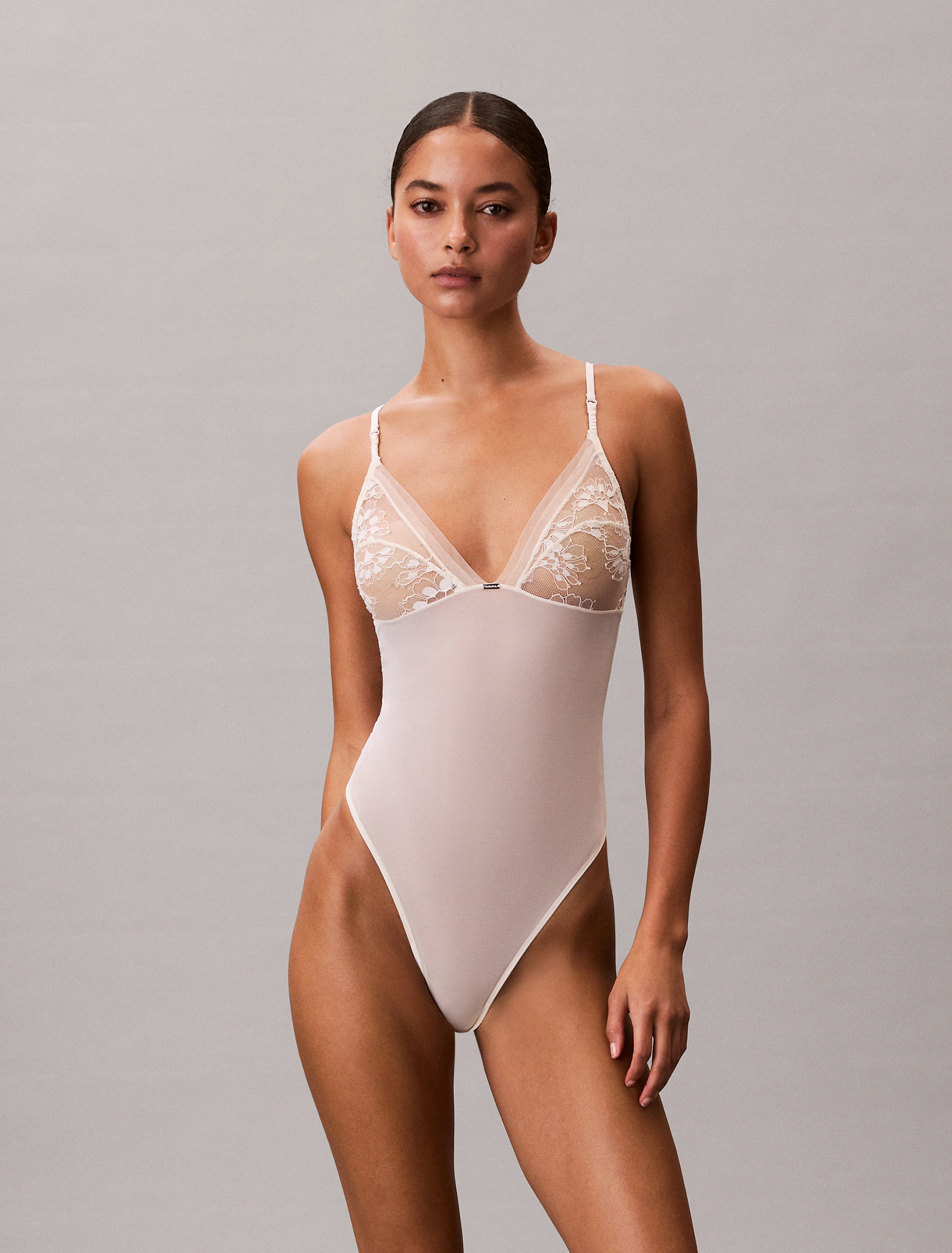 CK Black Bridal Bodysuit