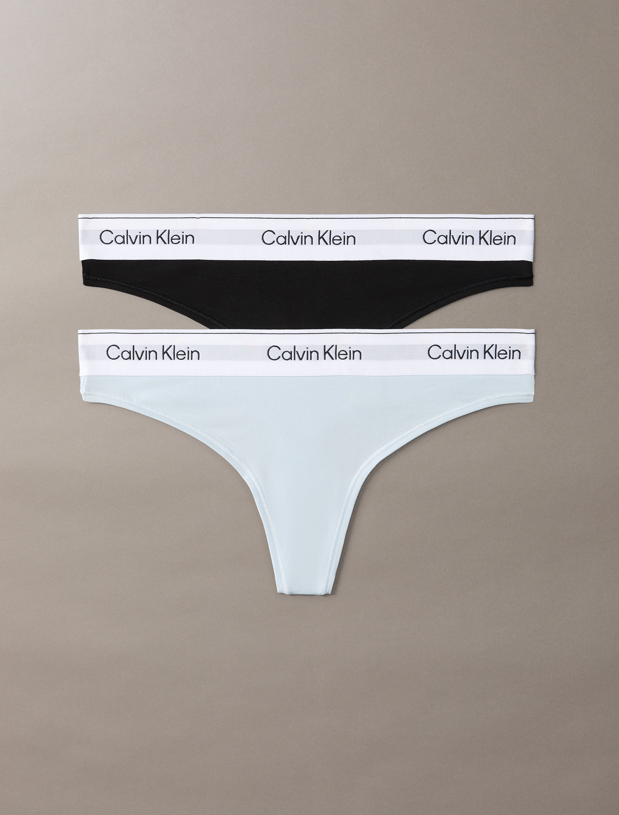 Icon Cotton Modal 2 Pack Thongs