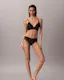 CK Black Geo Lace Lift Triangle Bra