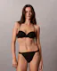 Emblem Flocked Mesh Lightly Lined Demi Bra