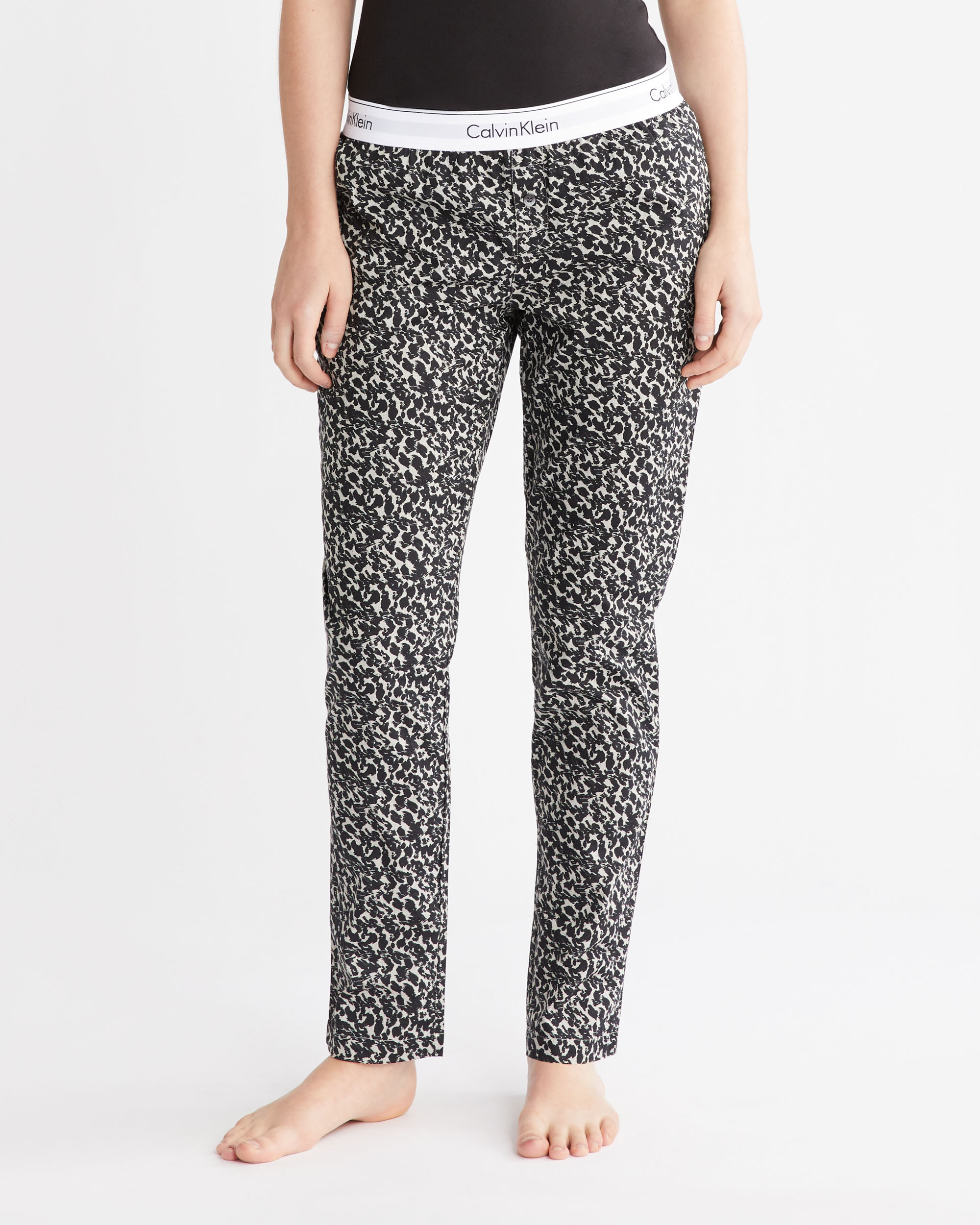 Woven Cotton Pants Calvin Klein