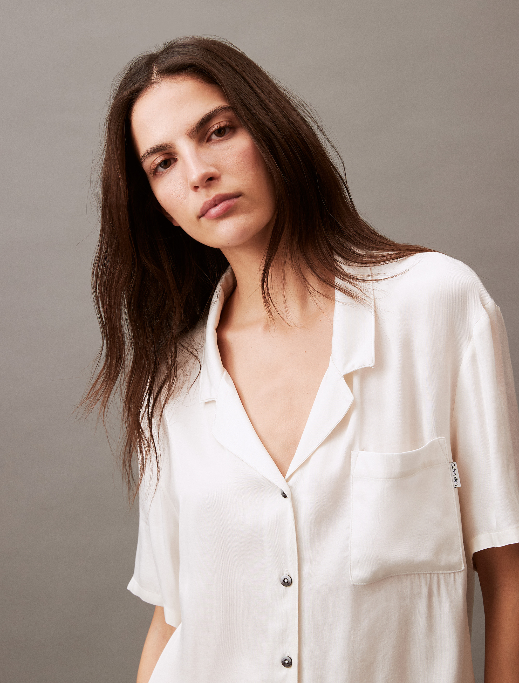 Pure Sheen Pyjama Top | Calvin Klein