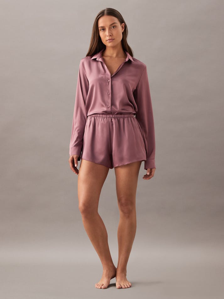 Satin Pyjama Shorts Calvin Klein