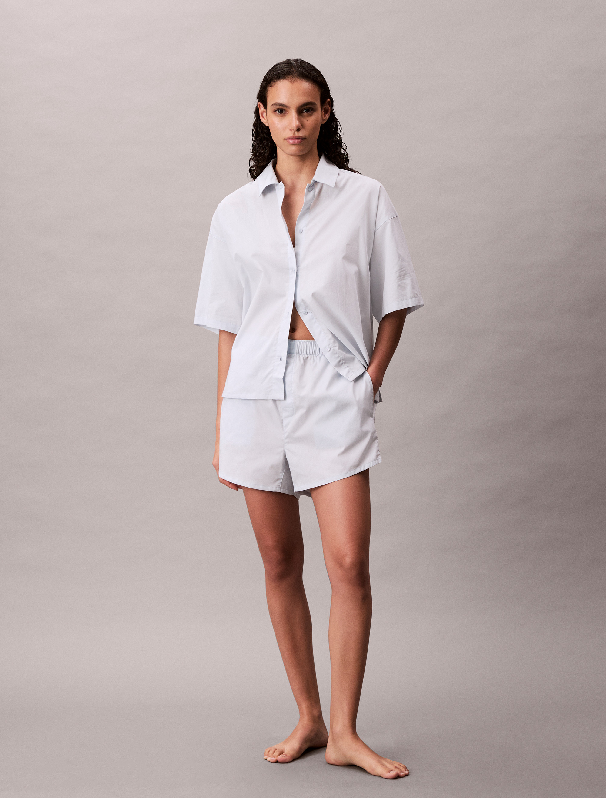 Cotton Poplin Sleep Set