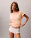 Cotton Stretch Lounge Relaxed Logo Tee
