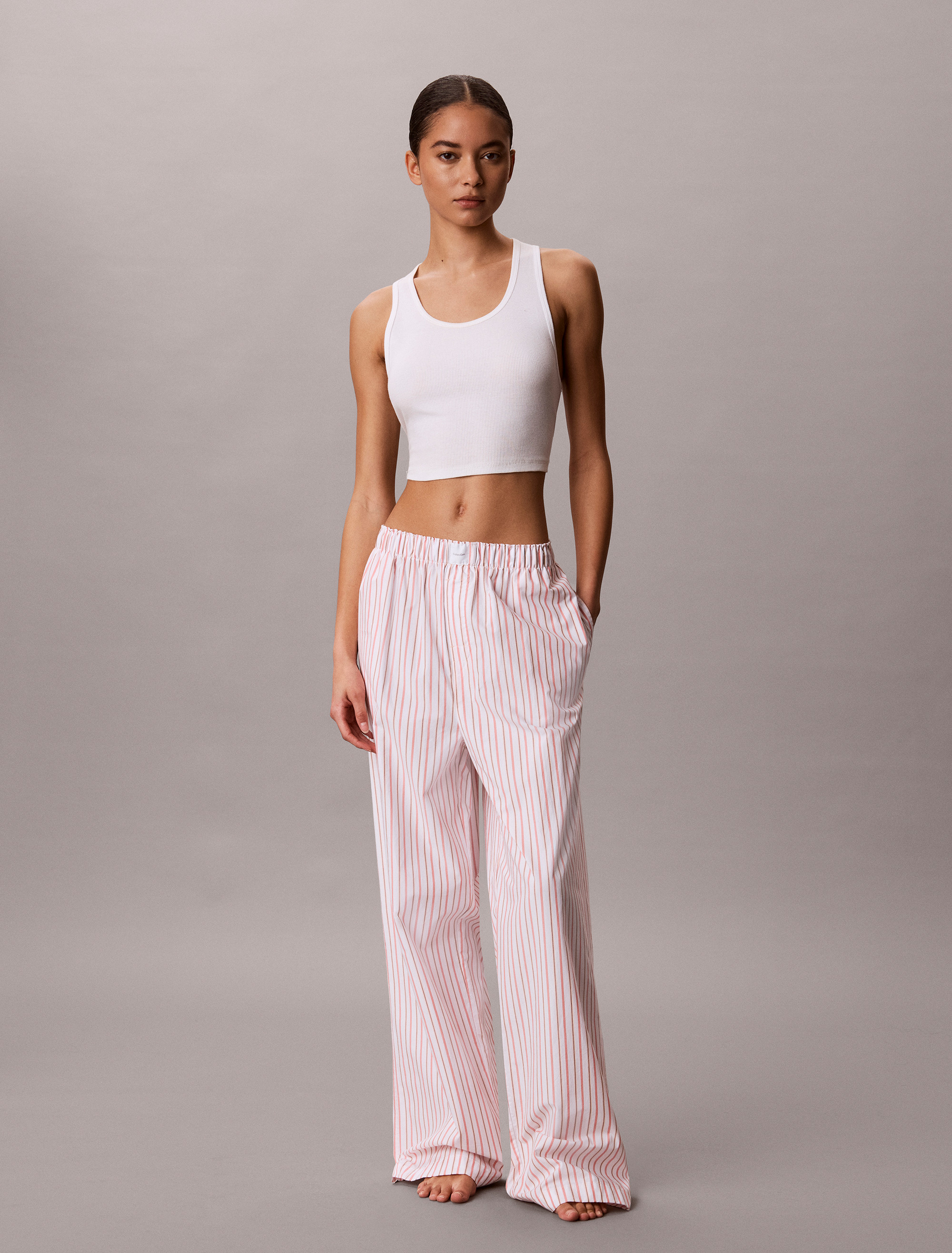 Cotton Poplin Pyjama Pants