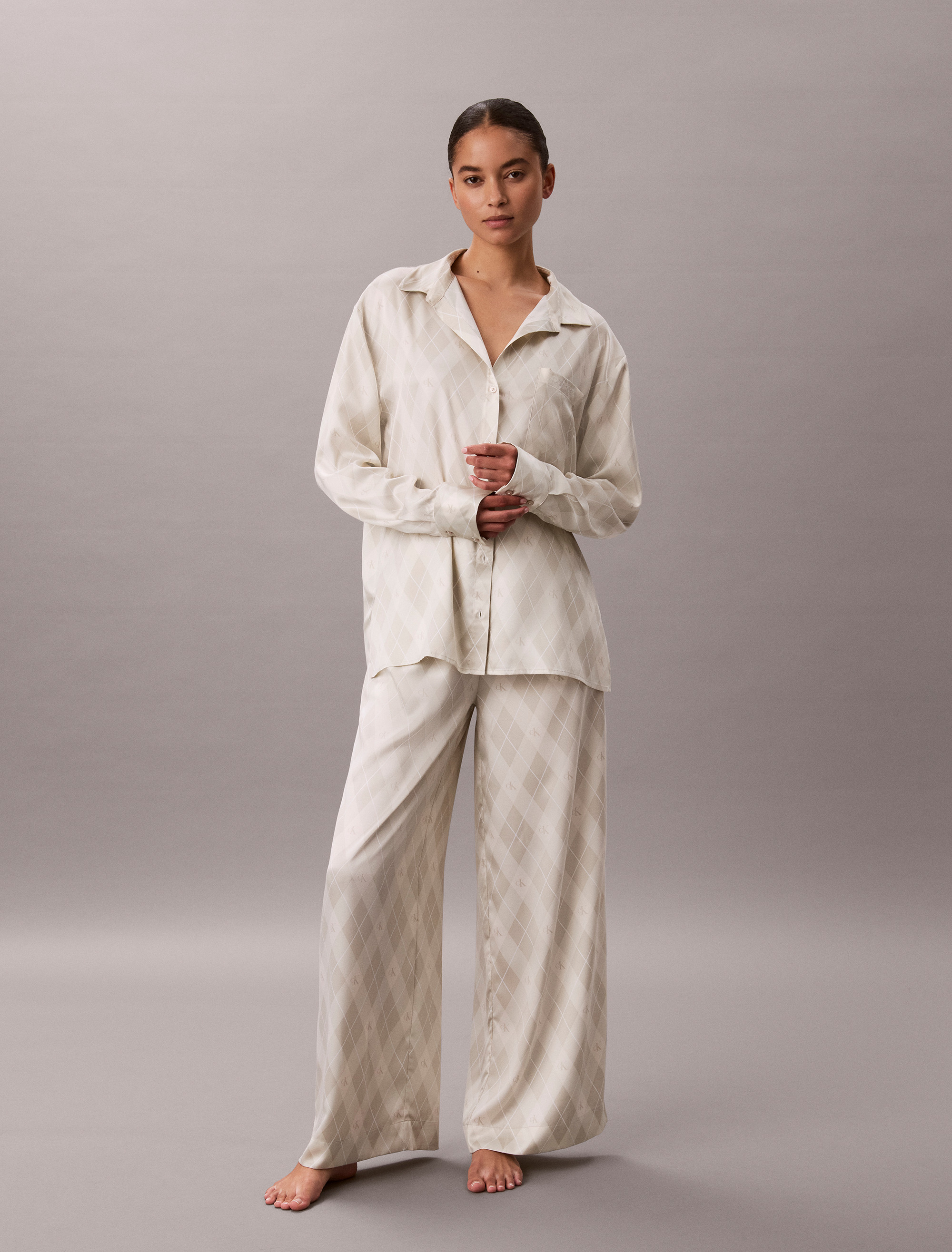 Satin Sheen Pyjama Pants