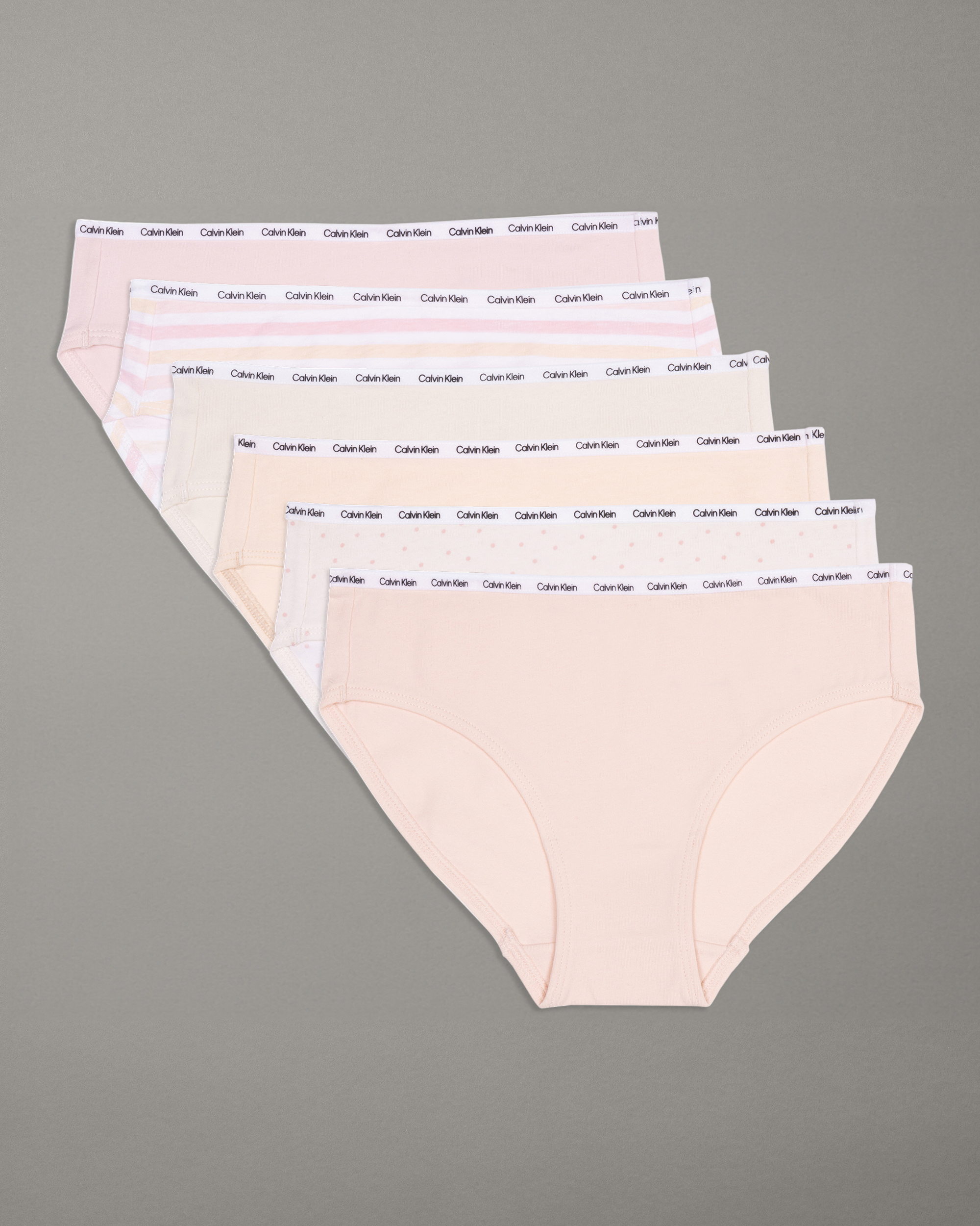 Girls 6 Pack Bikini Briefs