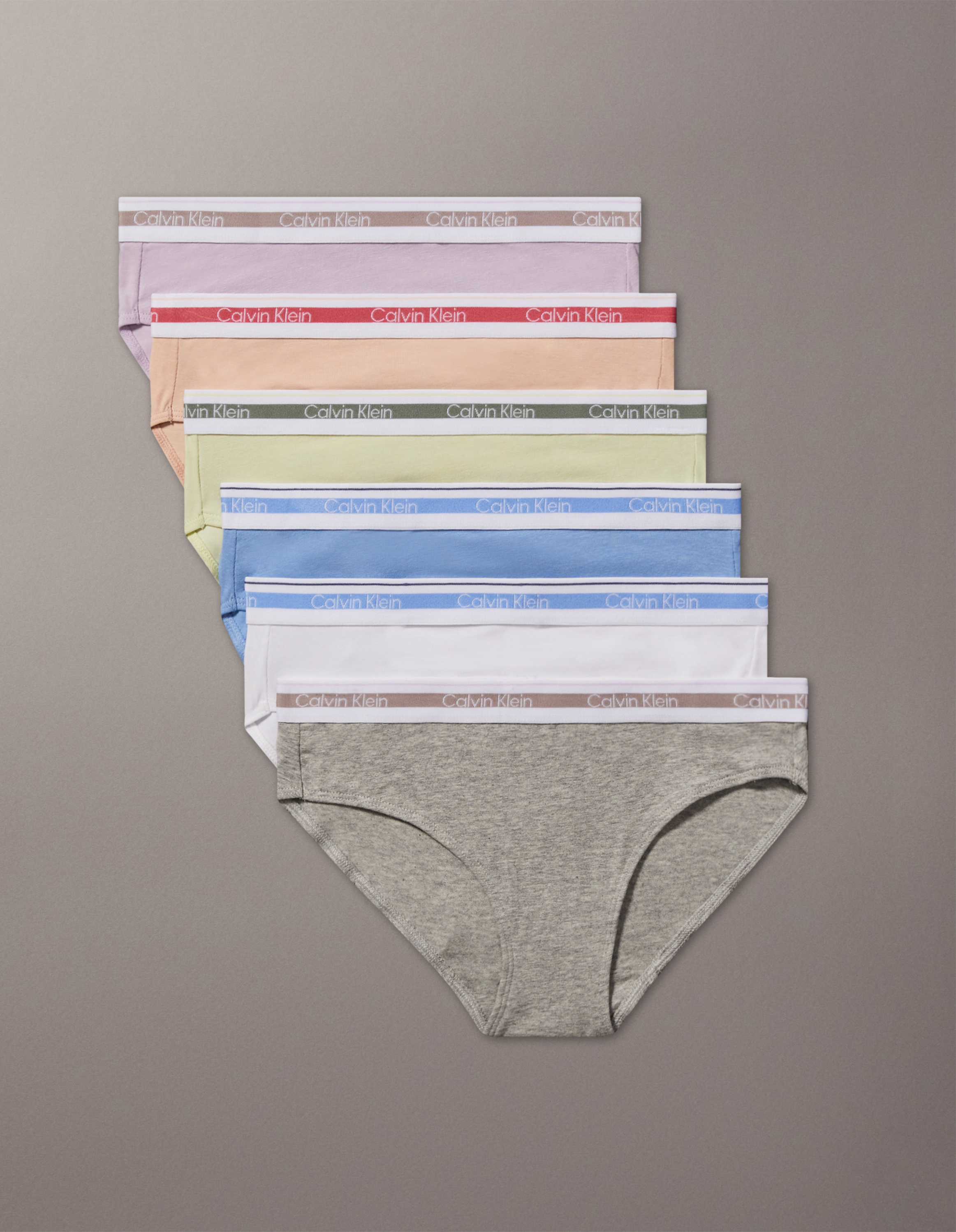 Girls Varsity 6 Pack Bikini Briefs