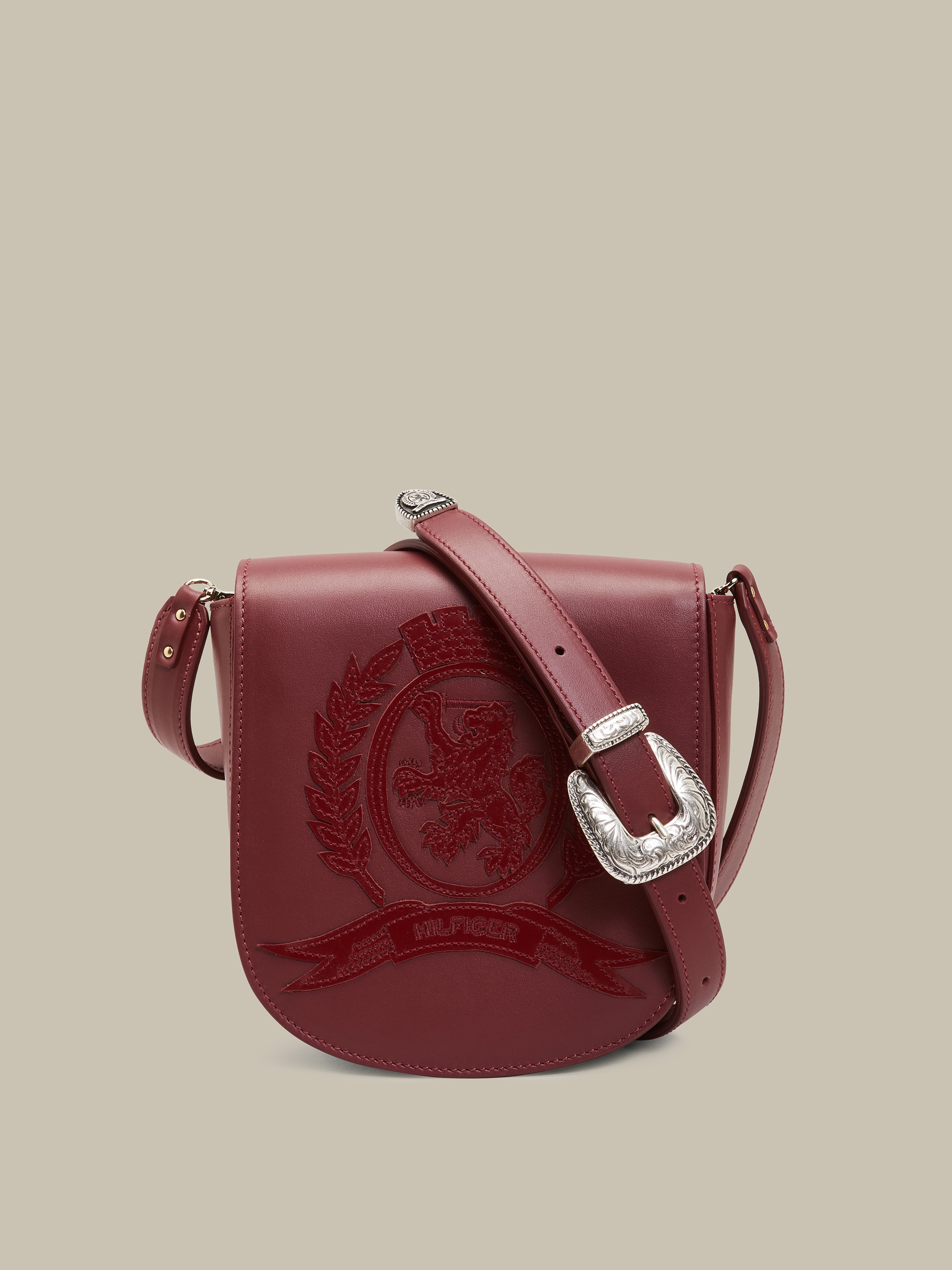 Crest Leather Pocket Bag Bags Tommy Hilfiger