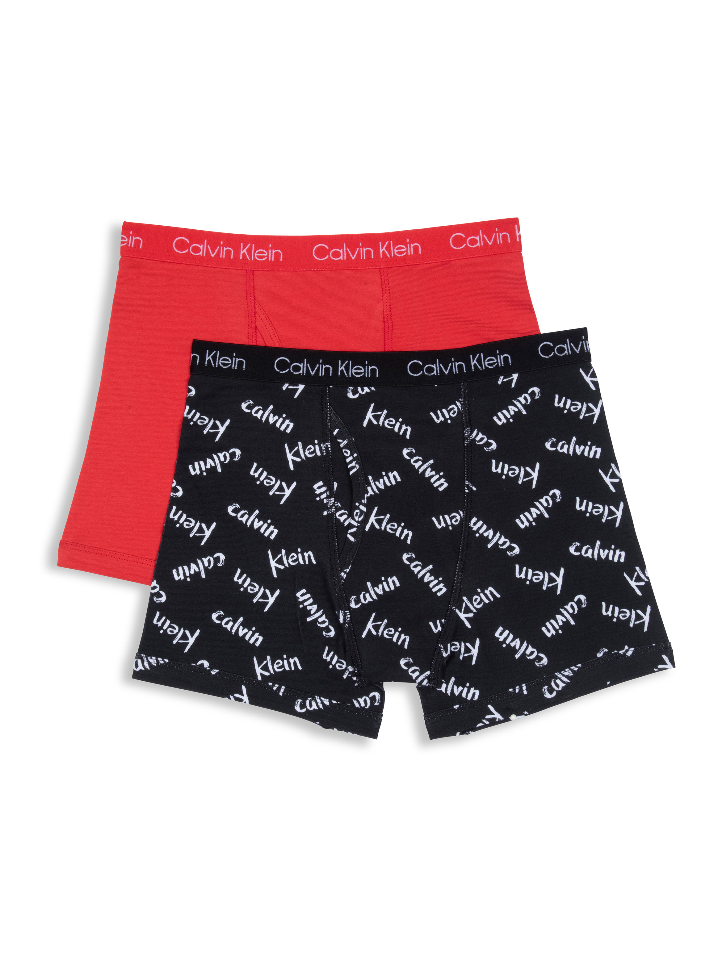 Boys Modern Cotton 2 Pack Boxer Briefs | Calvin Klein