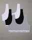 Girls Modern Cotton 3 Pack Bralettes