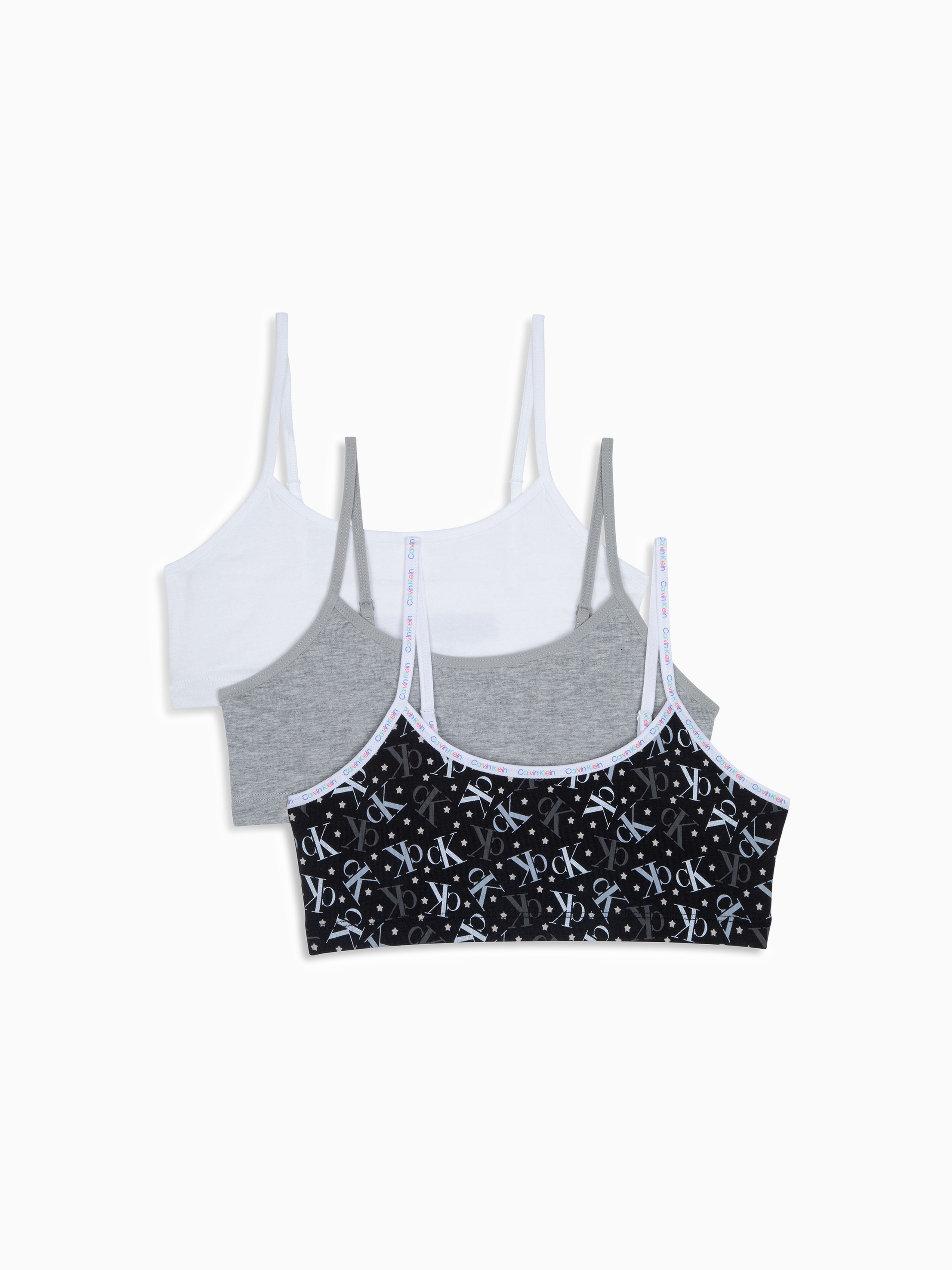 Calvin klein bralette 3 pack sale