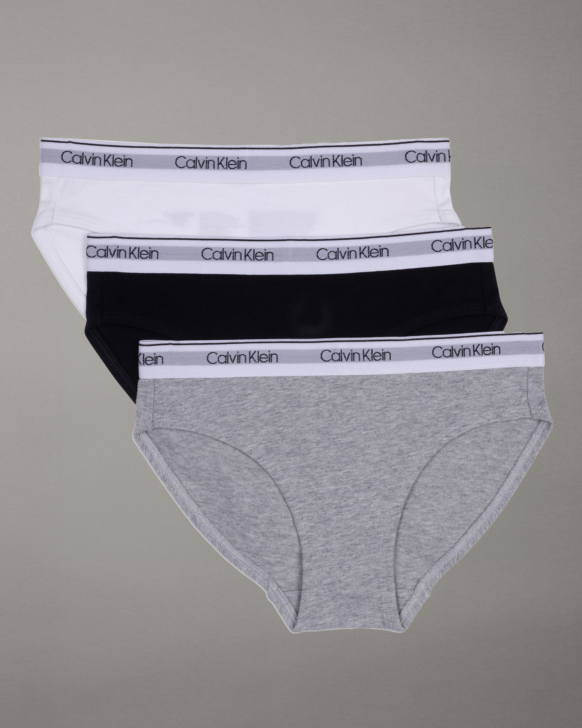 Girls Modern Cotton 3 Pack Bikini Briefs