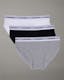 Girls Modern Cotton 3 Pack Bikini Briefs