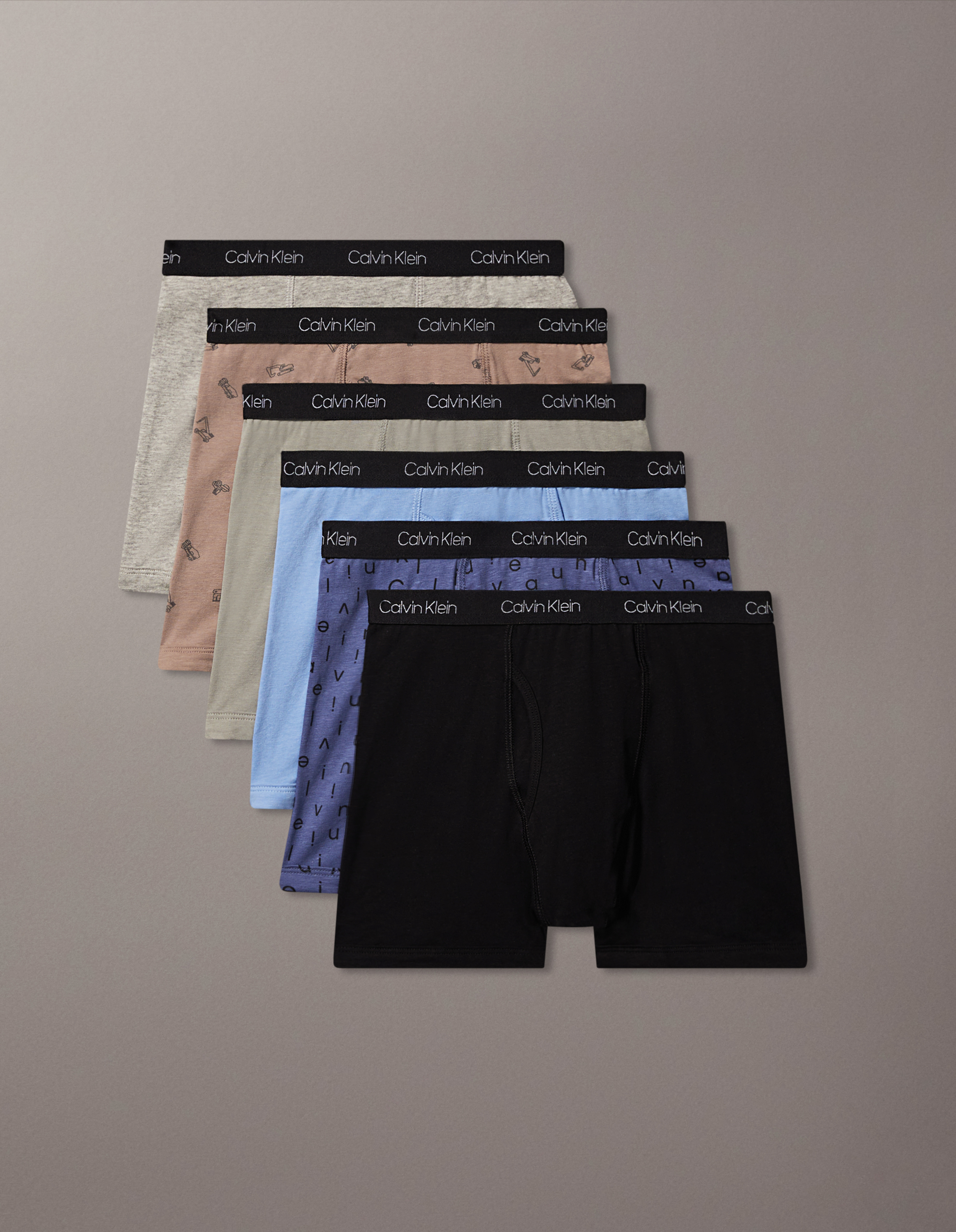 Boys Cotton Stretch 6-Pack Boxer Brief