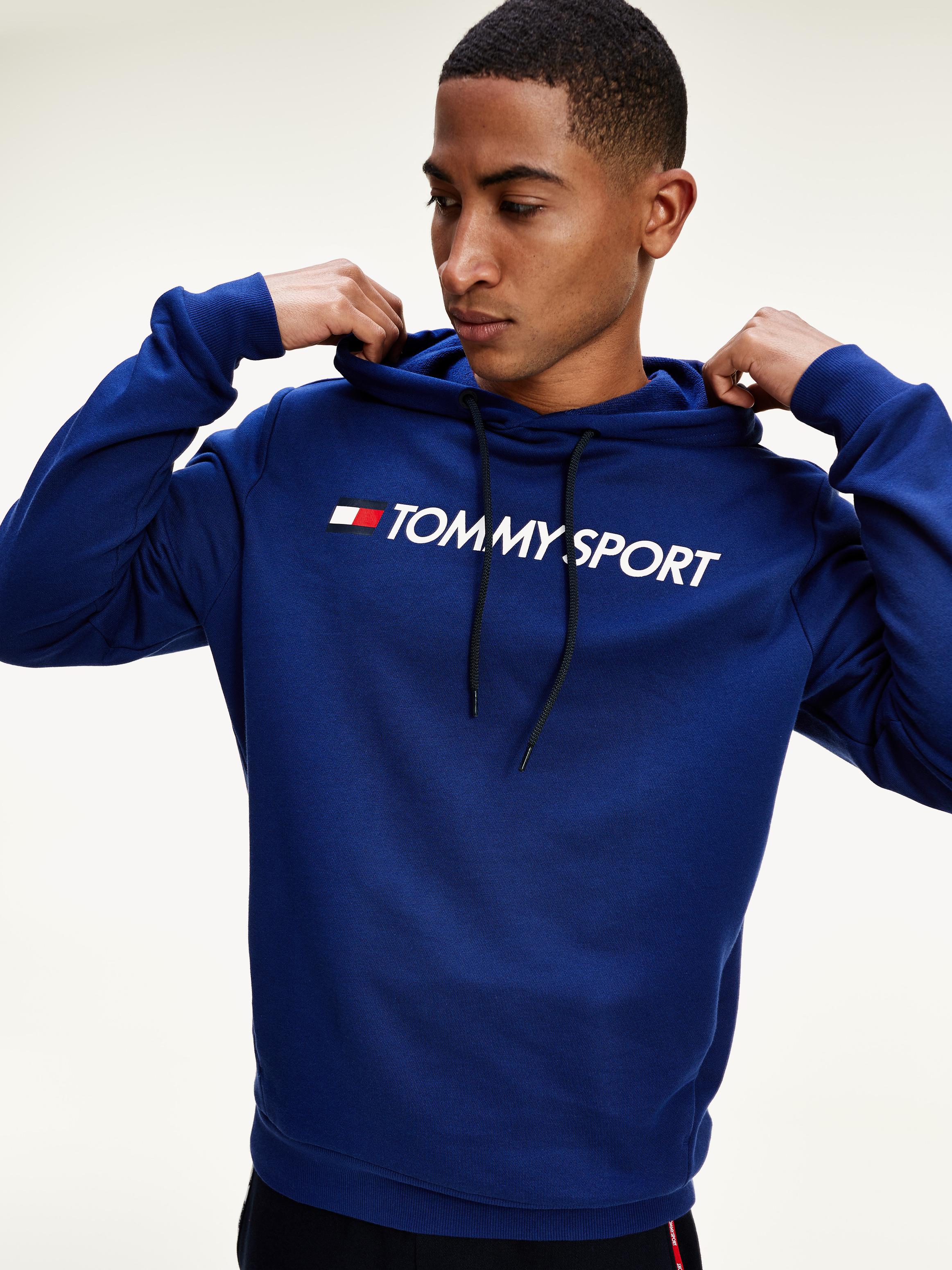 tommy hilfiger aqua hoodie