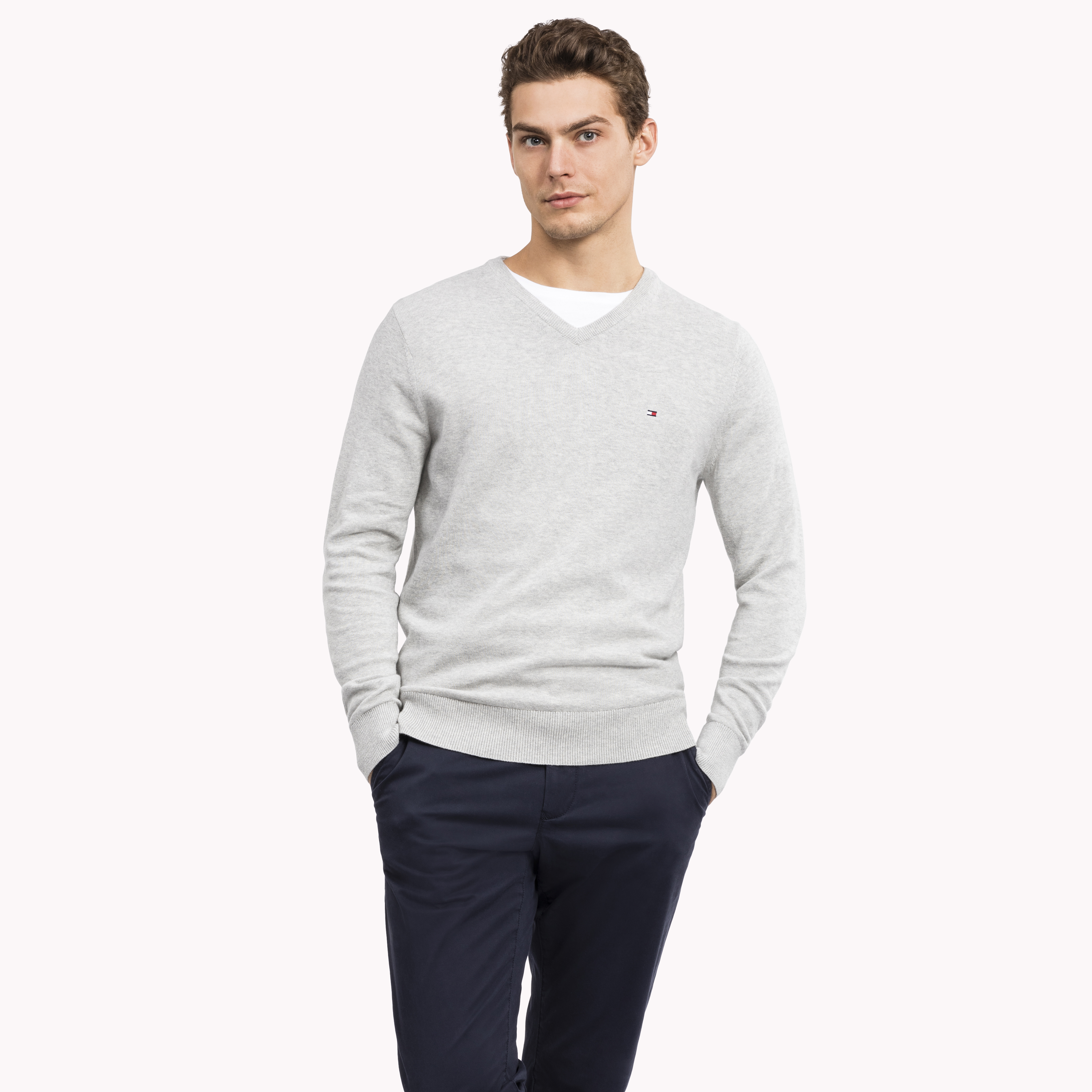 Mens tommy hilfiger jumper on sale sale