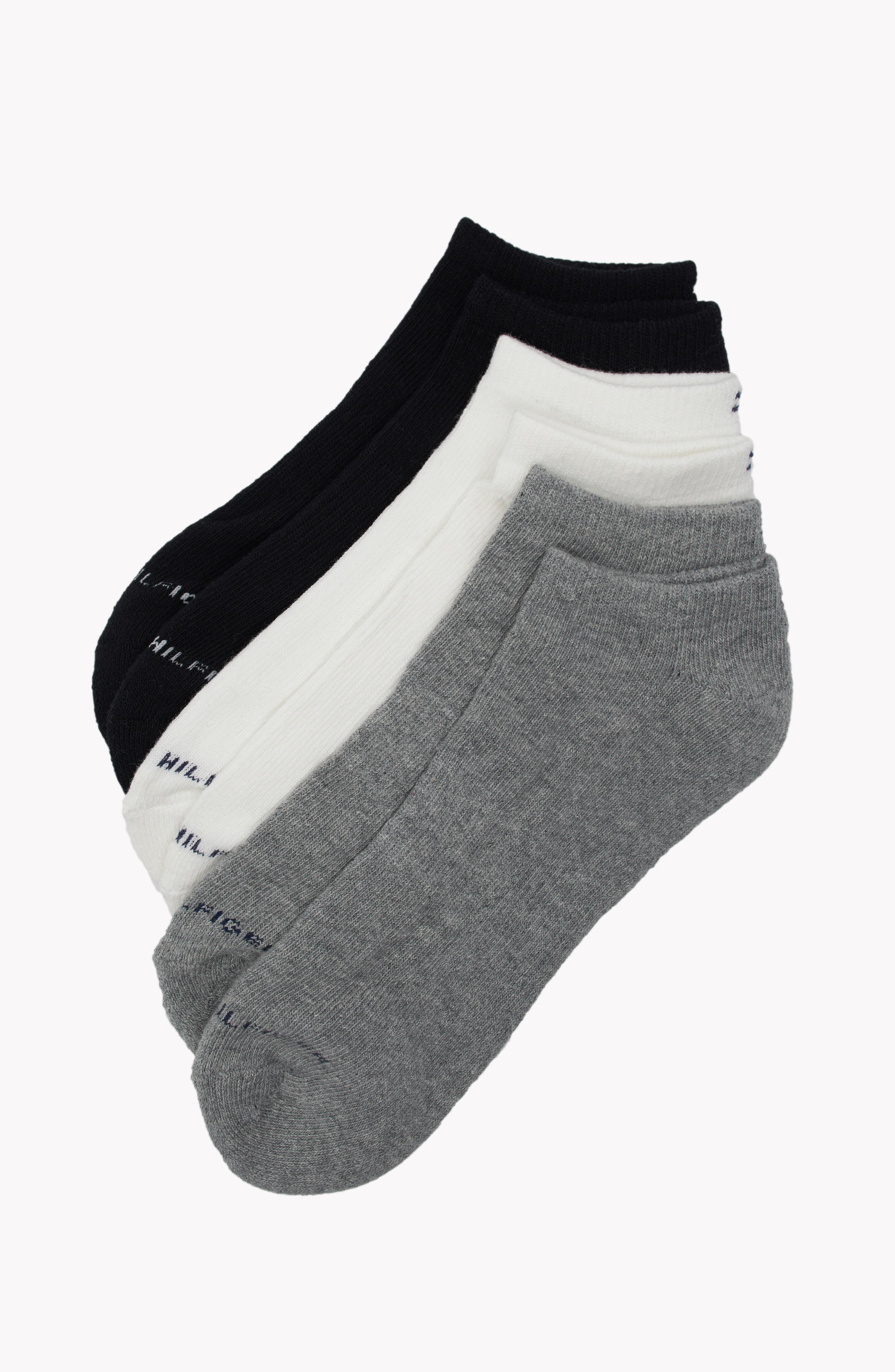6-Pack Solid No Show Socks