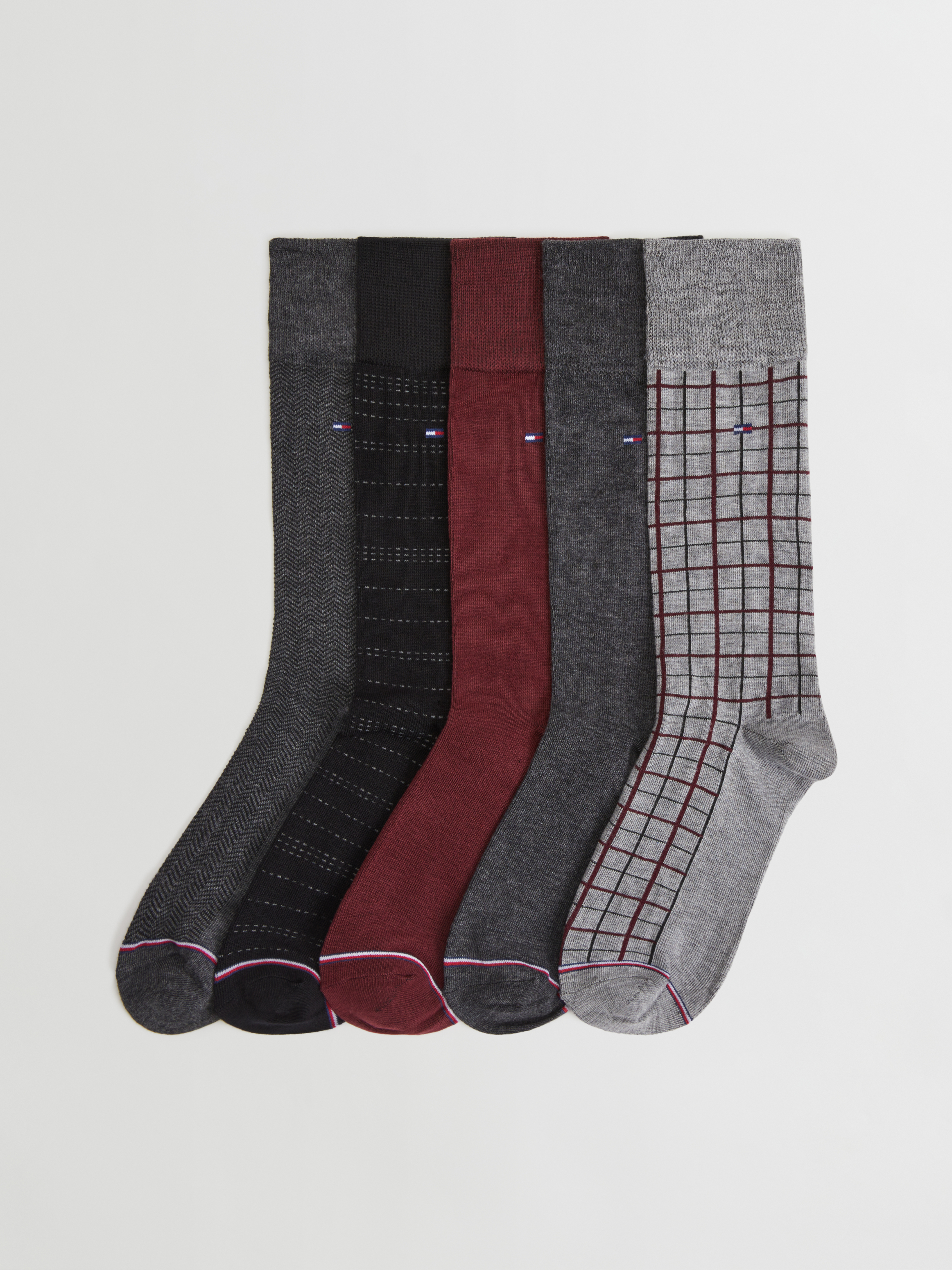 5-Pack Crew Dress Socks