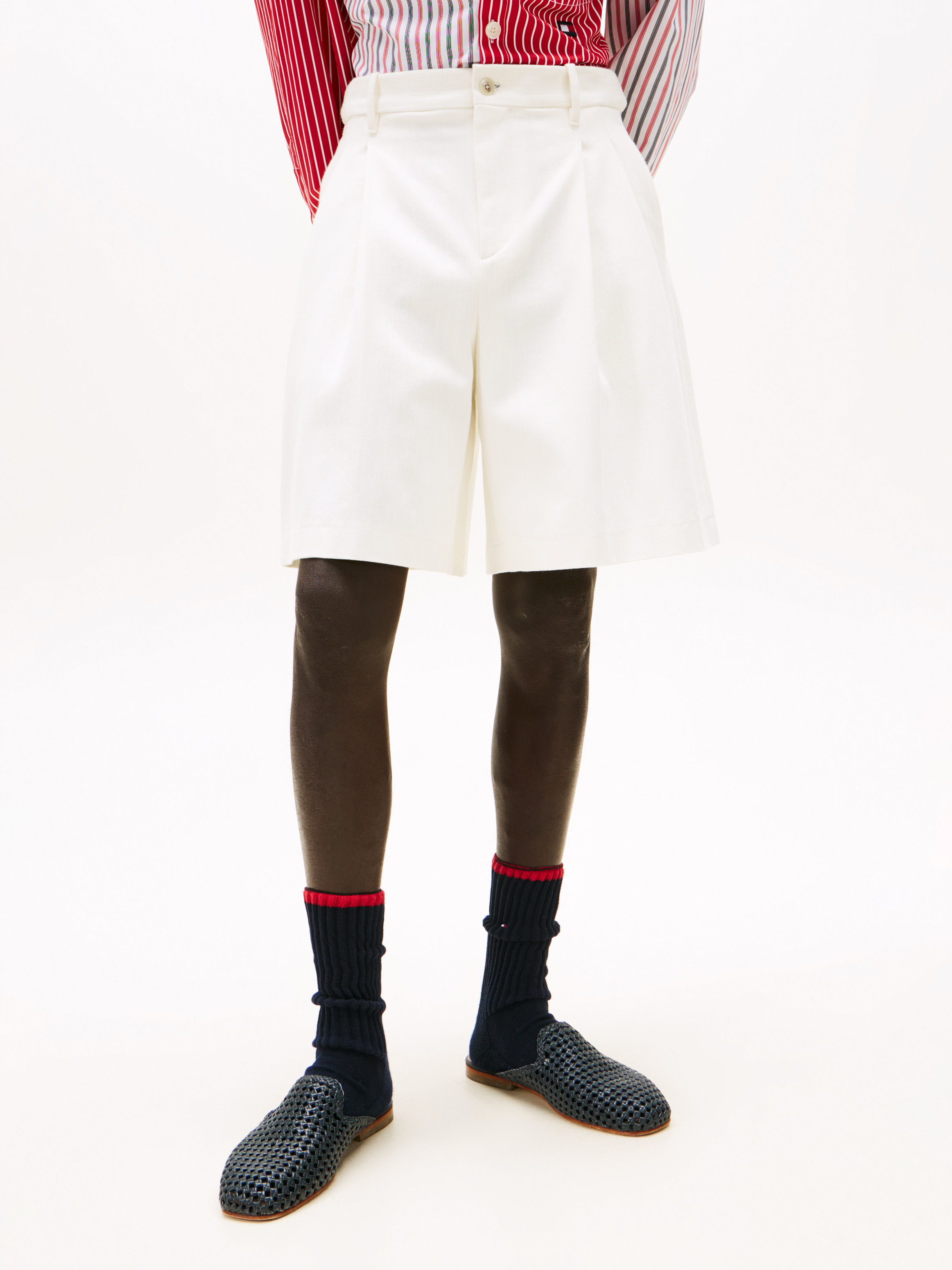 The Runway Collection Wide Leg Chino Shorts