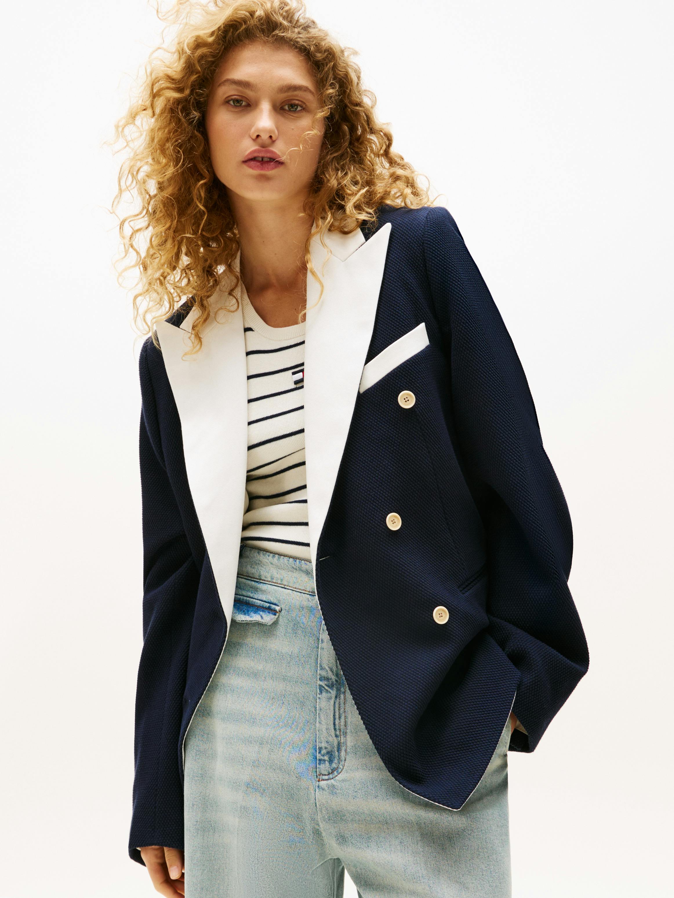 Navy Blazer Blazer Tommy Hilfiger Sale The Runway Collection
