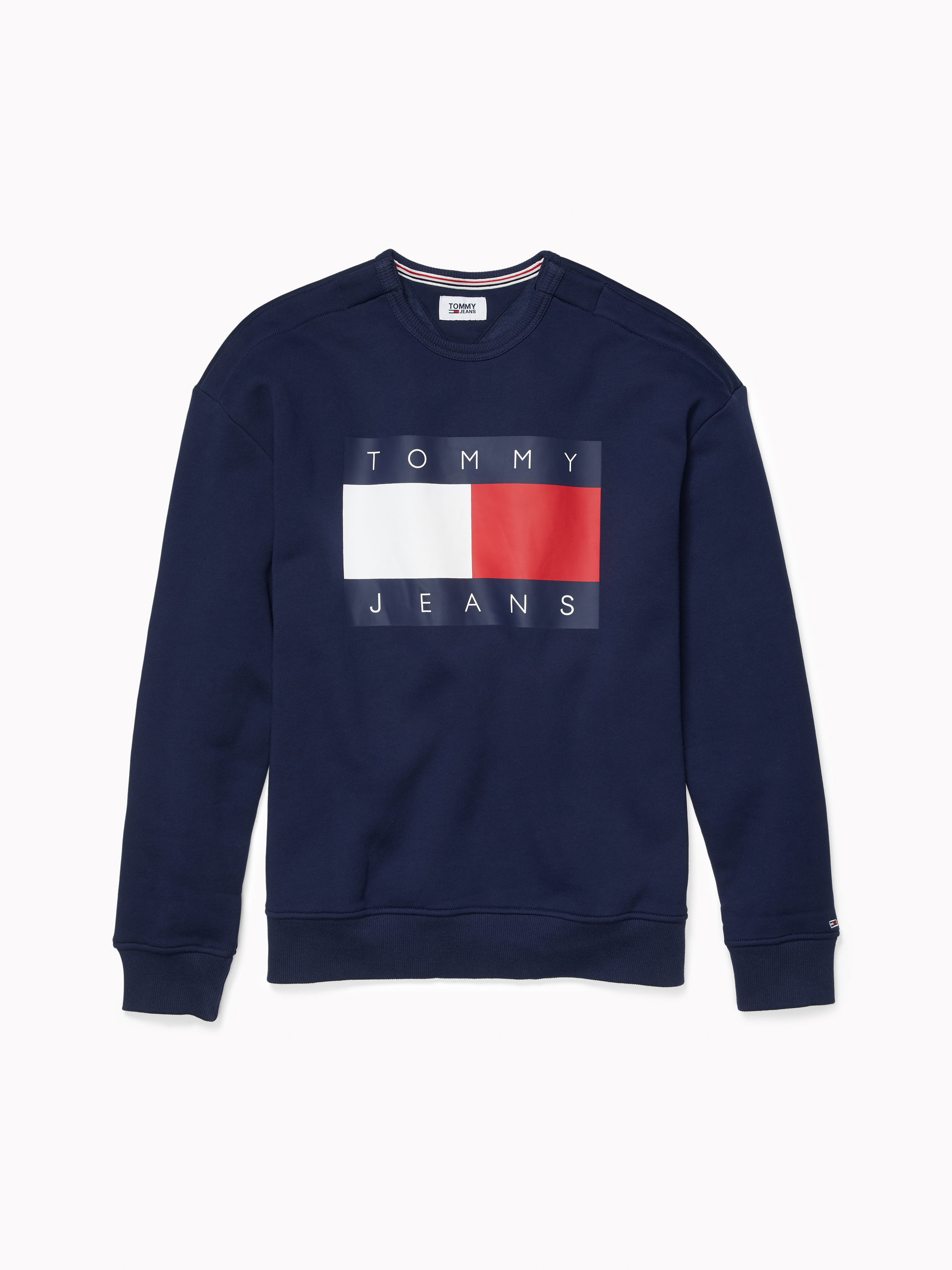 Tommy jeans clearance flag sweatshirt