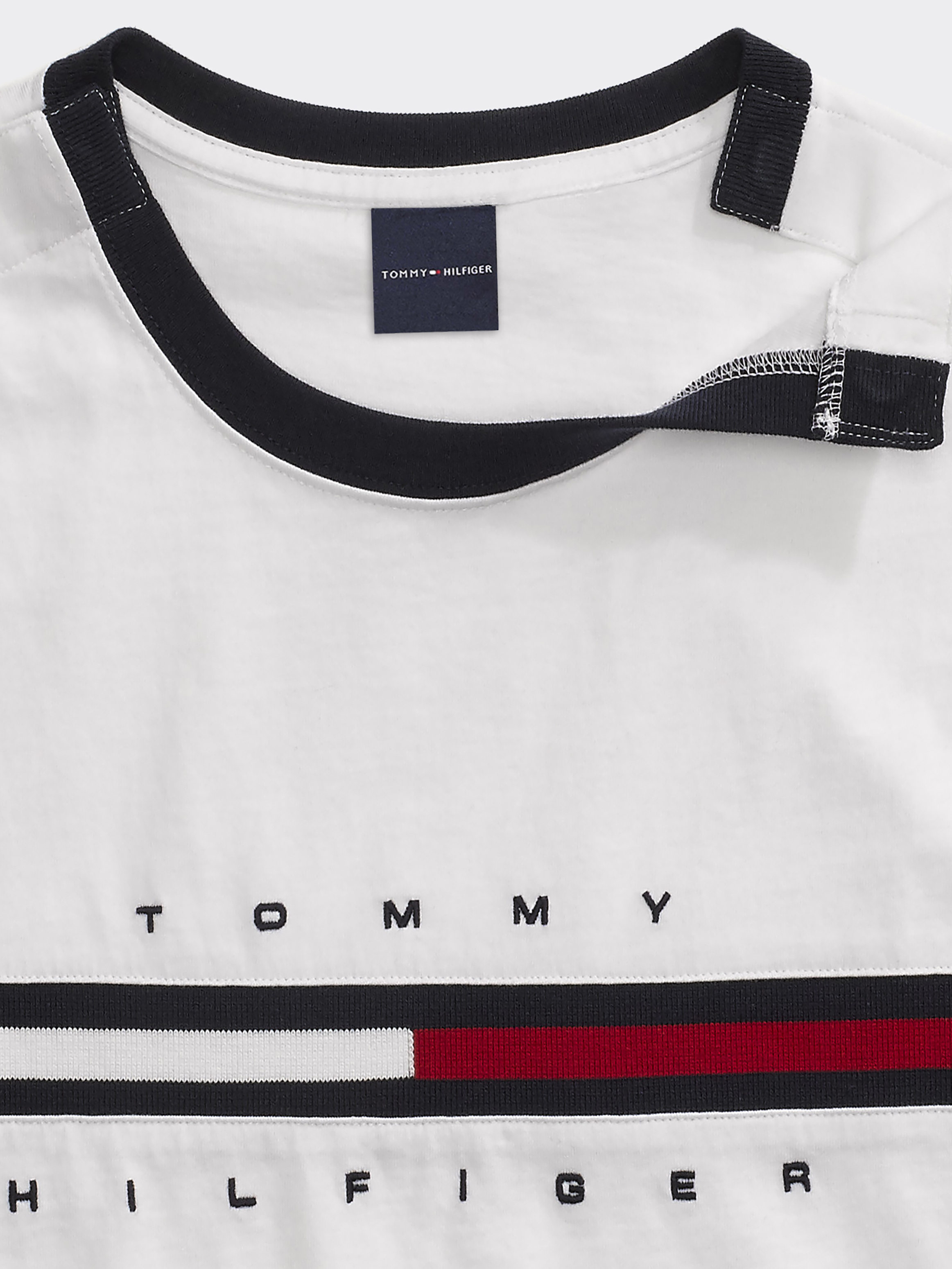 Tommy adaptive signature stripe tee new arrivals