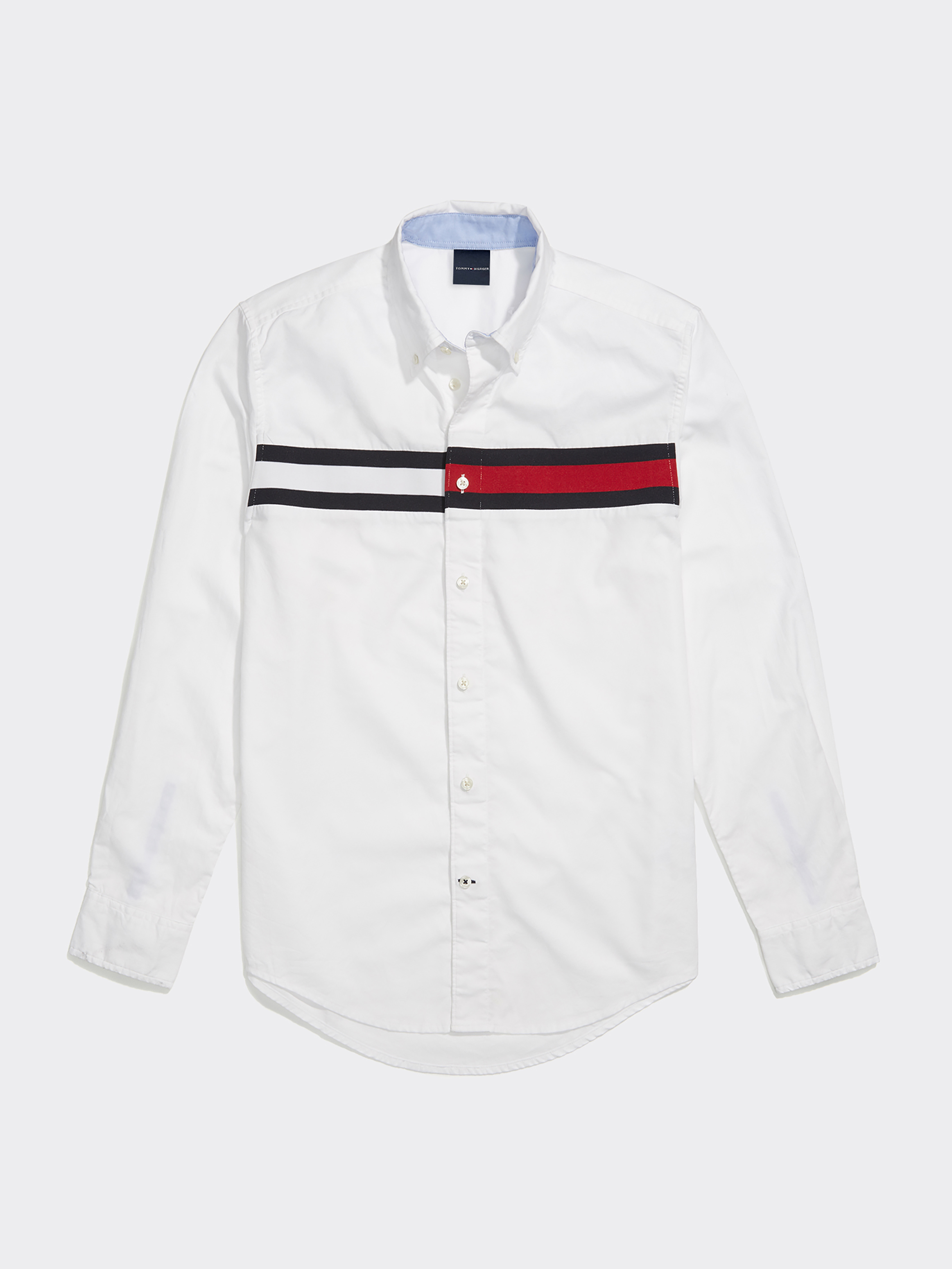 Tommy adaptive signature stripe tee sales