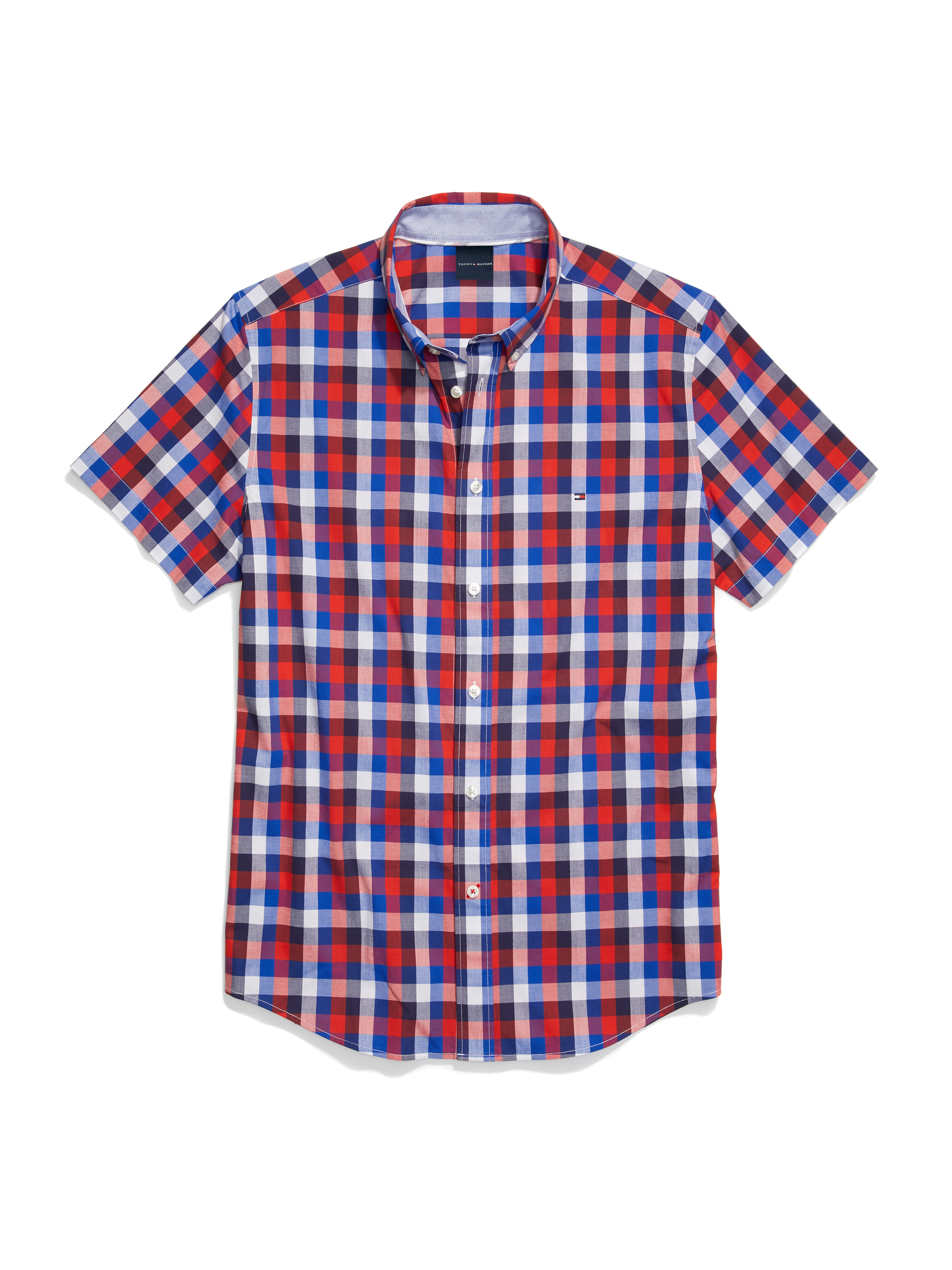 hilfiger plaid shirt