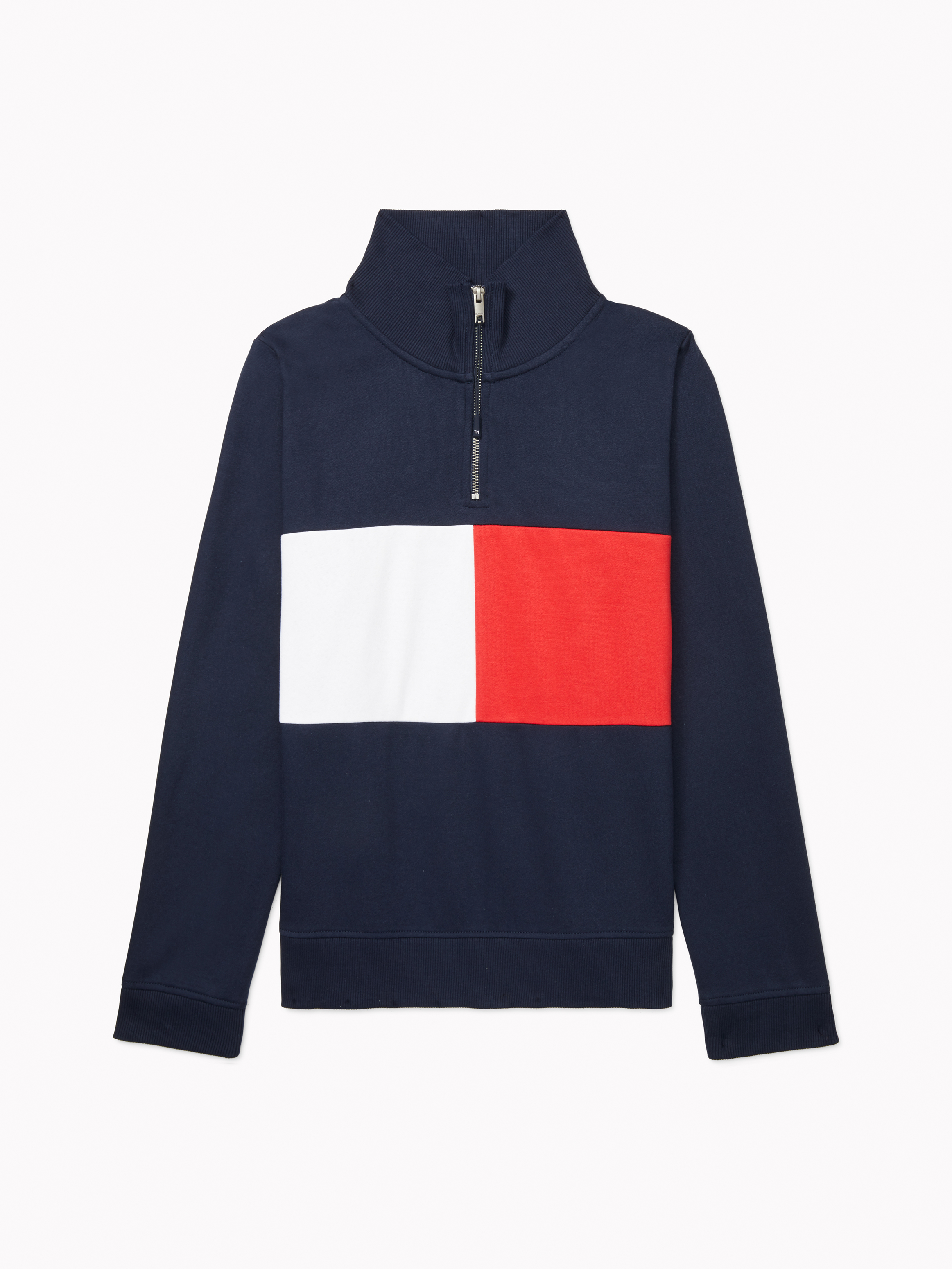 tommy hilfiger mock neck sweatshirt