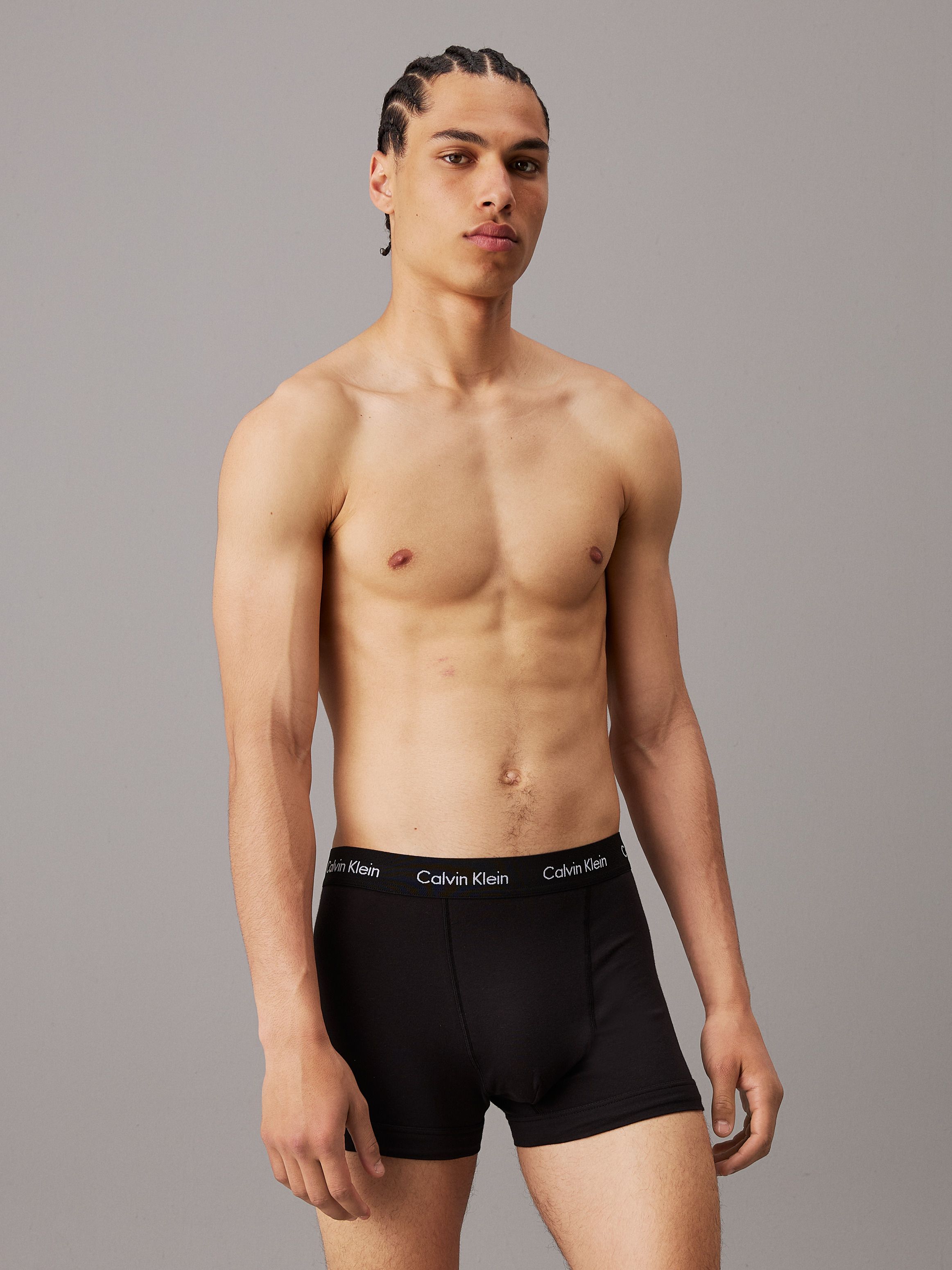 Cotton Stretch 3 Pack Trunks Calvin Klein