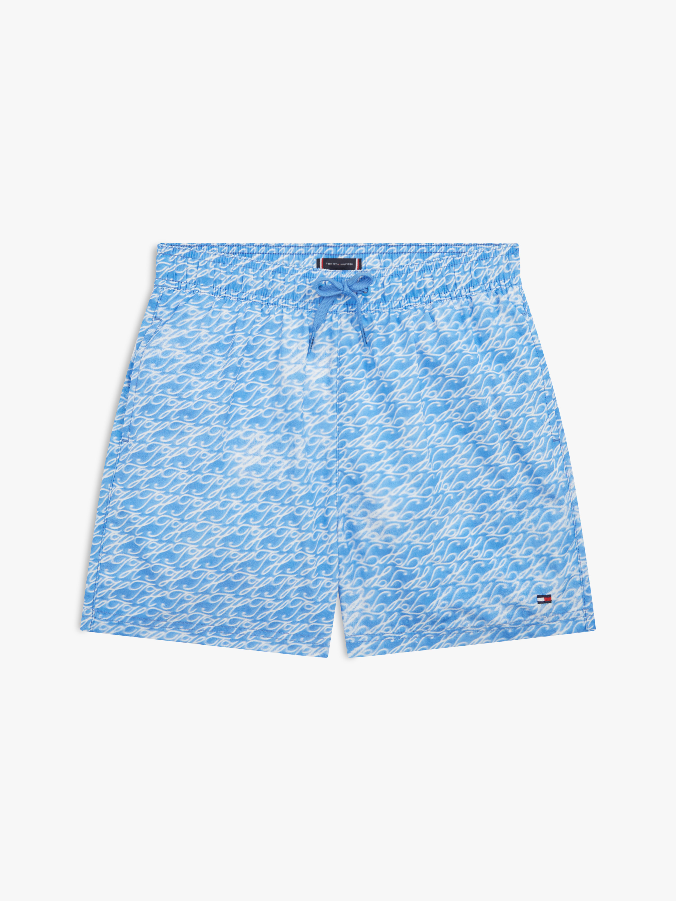 Printed Drawstring Shorts
