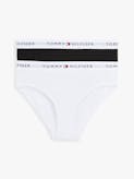 Girls 2-Pack Logo Waistband Briefs