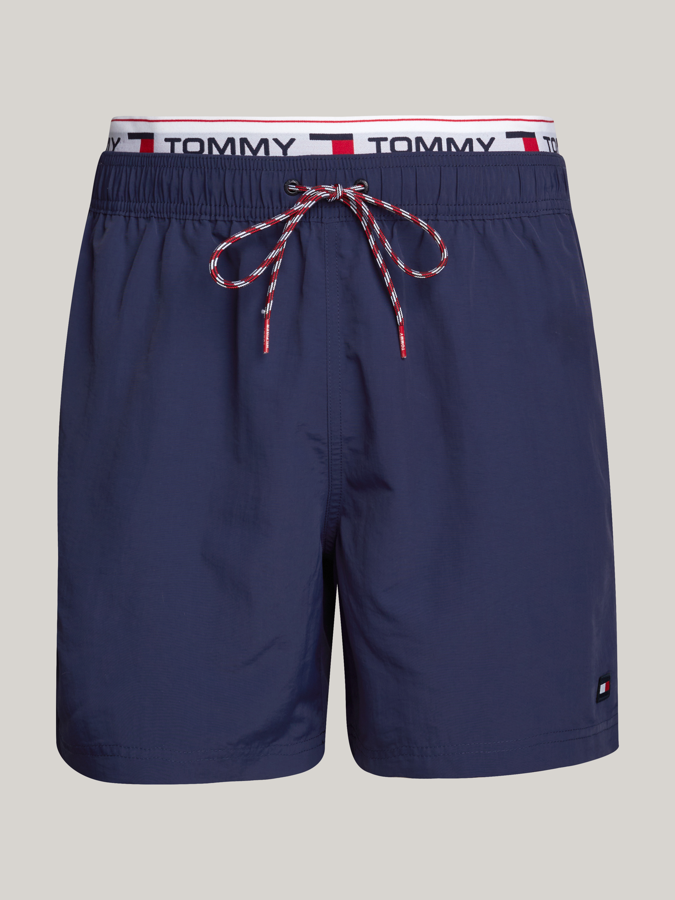 Tommy hilfiger double waistband swim shorts sales