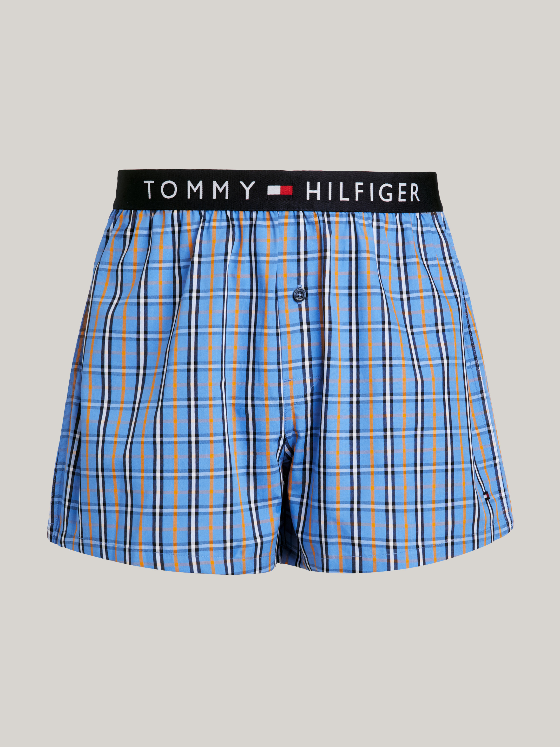 ☆Wai Kei☆ Check Boxer Shorts Blue YKBD02PT01-4 Check boxer shorts BLUE - waikei