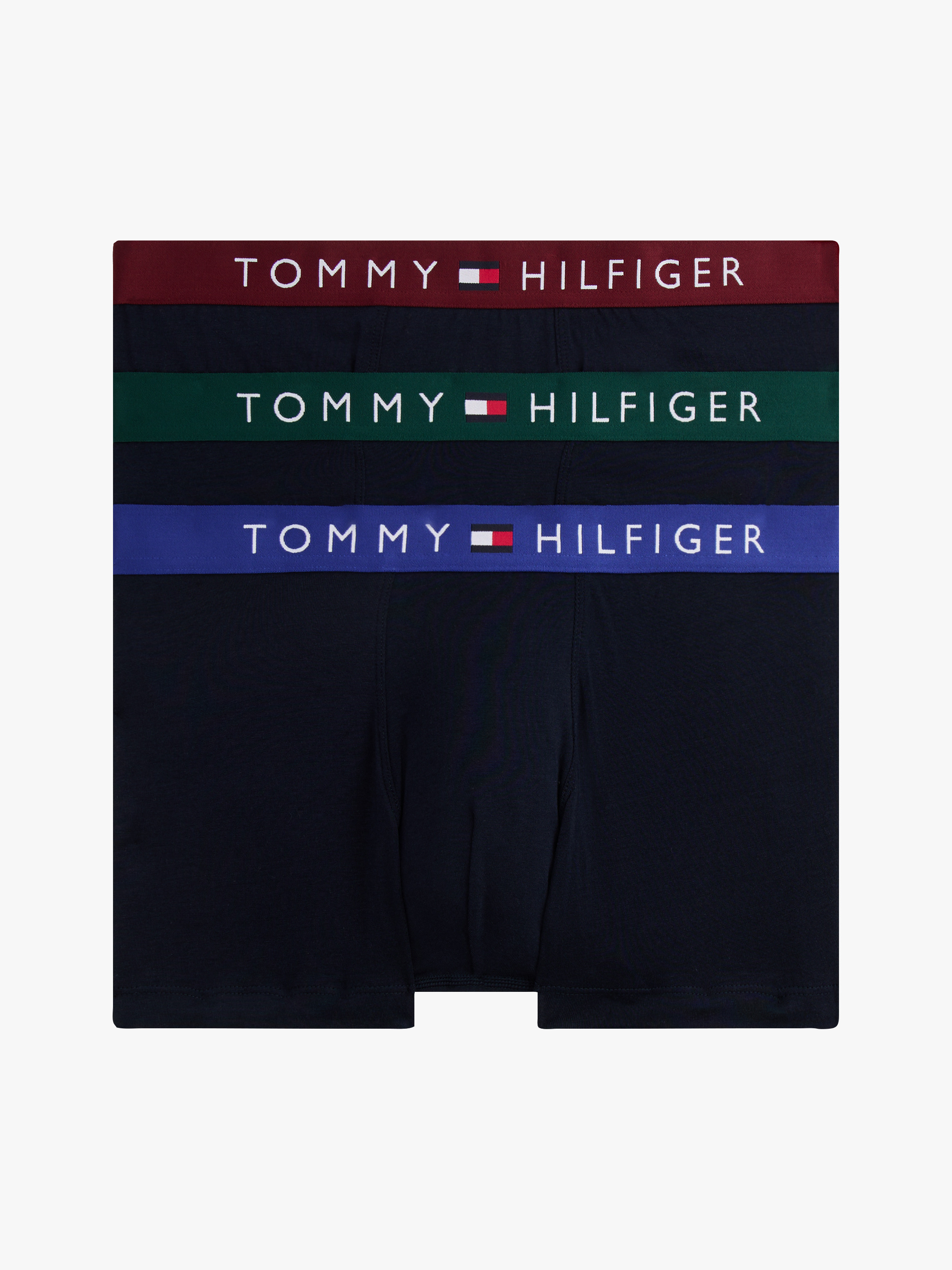 3-Pack TH Original Logo Waistband Trunks